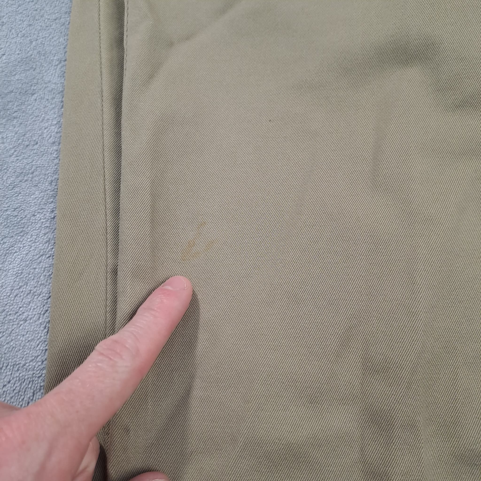 Women's Khaki Chino Pants Straight Leg Tan Size 12 — photo 2 of 7