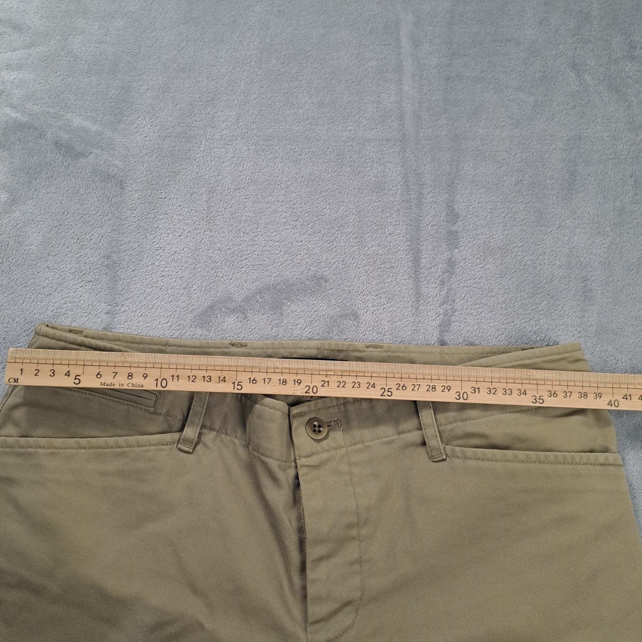 Women's Khaki Chino Pants Straight Leg Tan Size 12 — photo 5 of 7