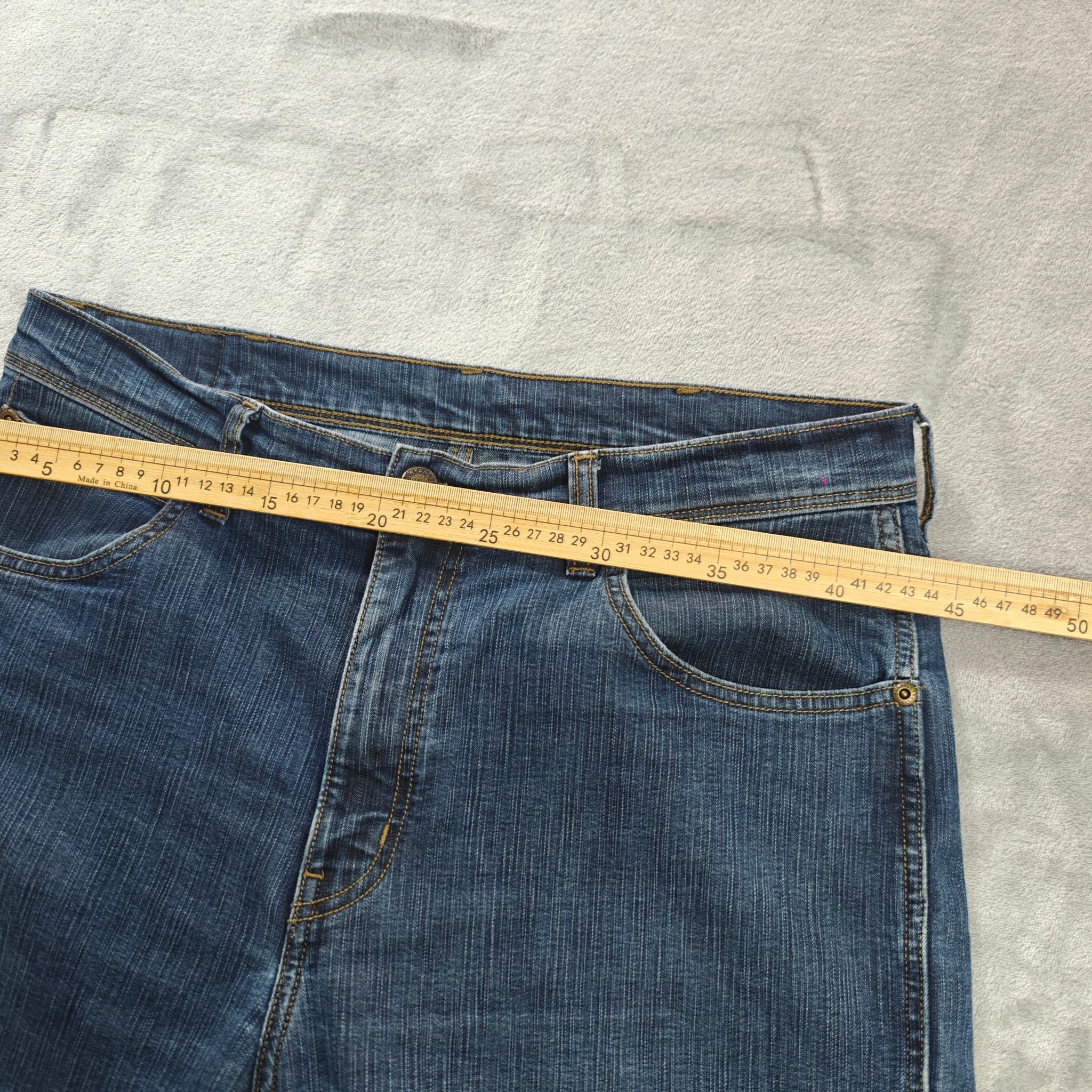 Wrangler Men's Regular Fit Jeans Blue Denim Size 34 — photo 4 of 7