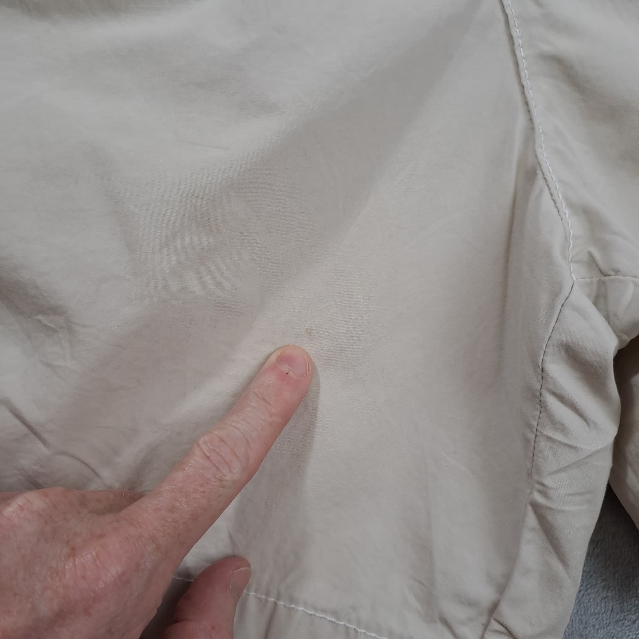 Zara Men's Beige Cotton Elastic Waist Shorts Size S — photo 2 of 8