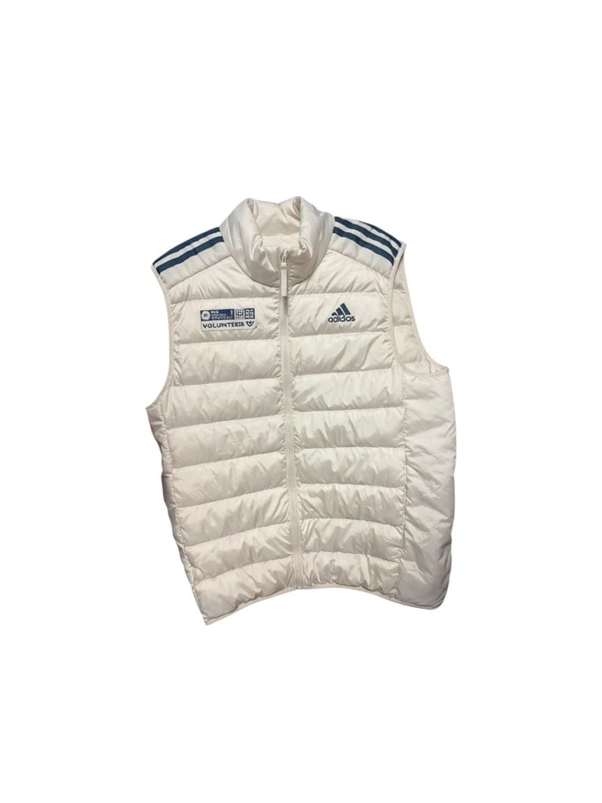 Adidas 2023 FIFA Women's World Cup Volunteer Puffer Vest White Unisex L — photo 1 of 4