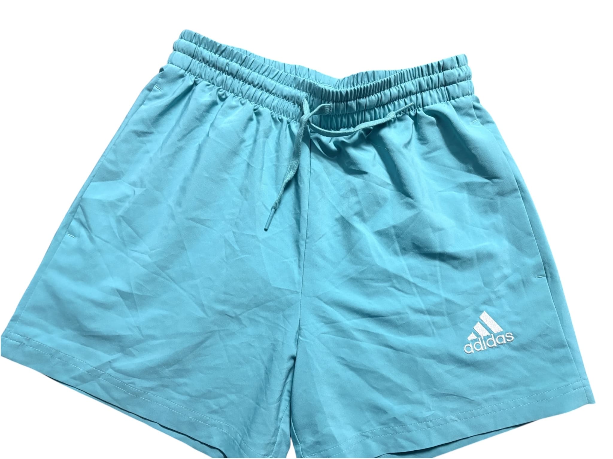 Adidas Essentials Athletic Shorts Light Blue Men's S — photo 1 of 4