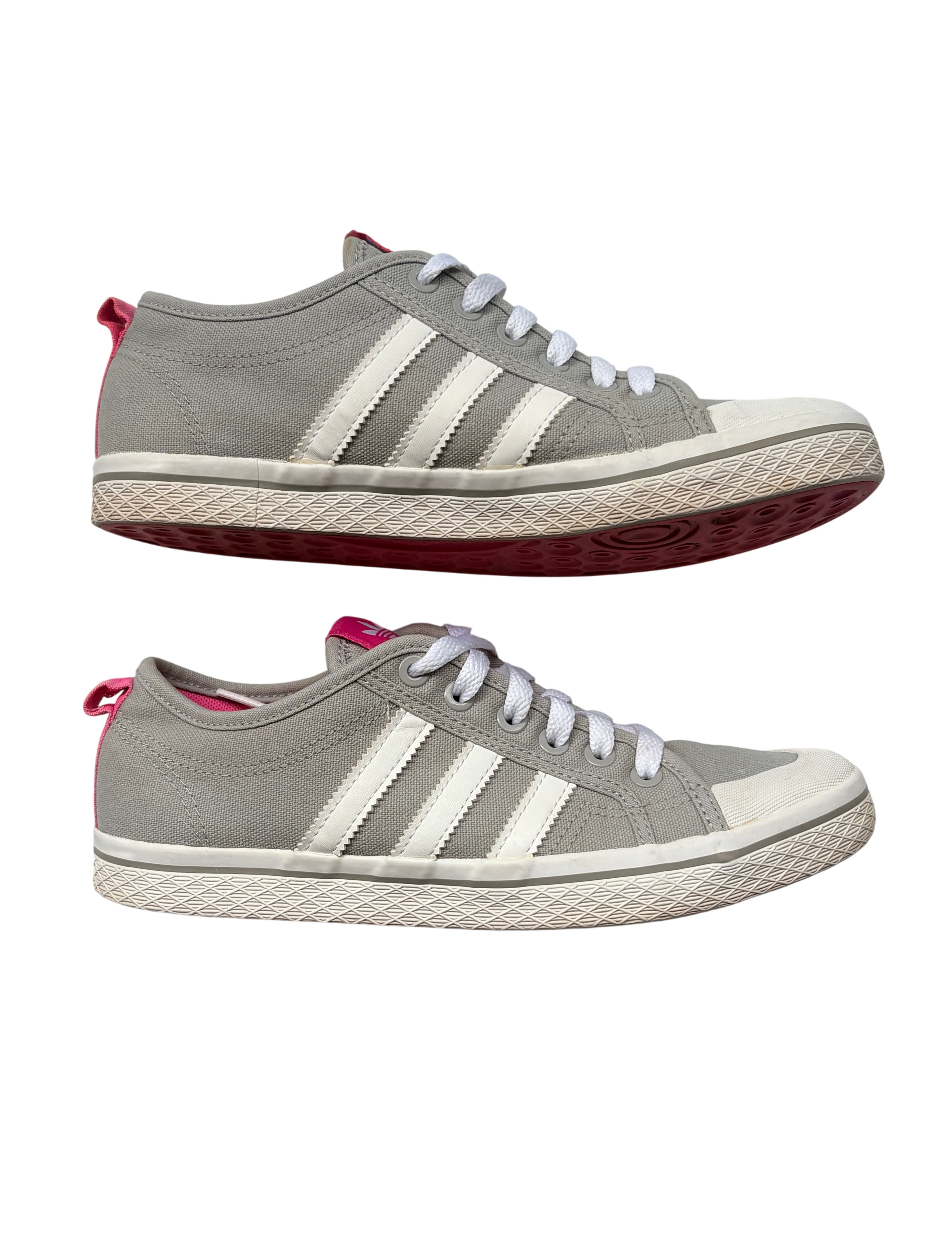 Adidas Originals Nizza Lo Grey Pink Sneakers US 7 — photo 1 of 5