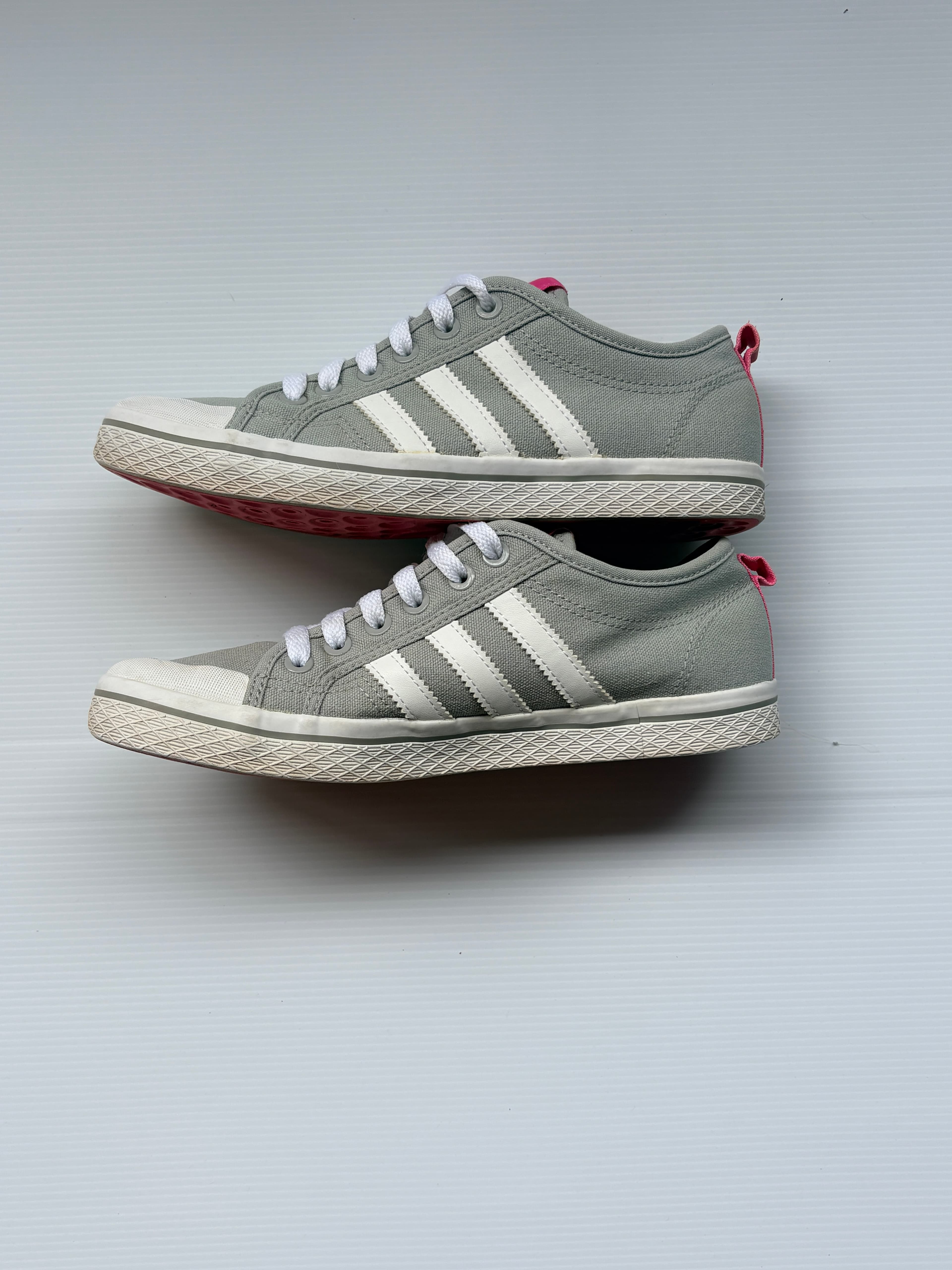 Adidas Originals Nizza Lo Grey Pink Sneakers US 7 — photo 5 of 5