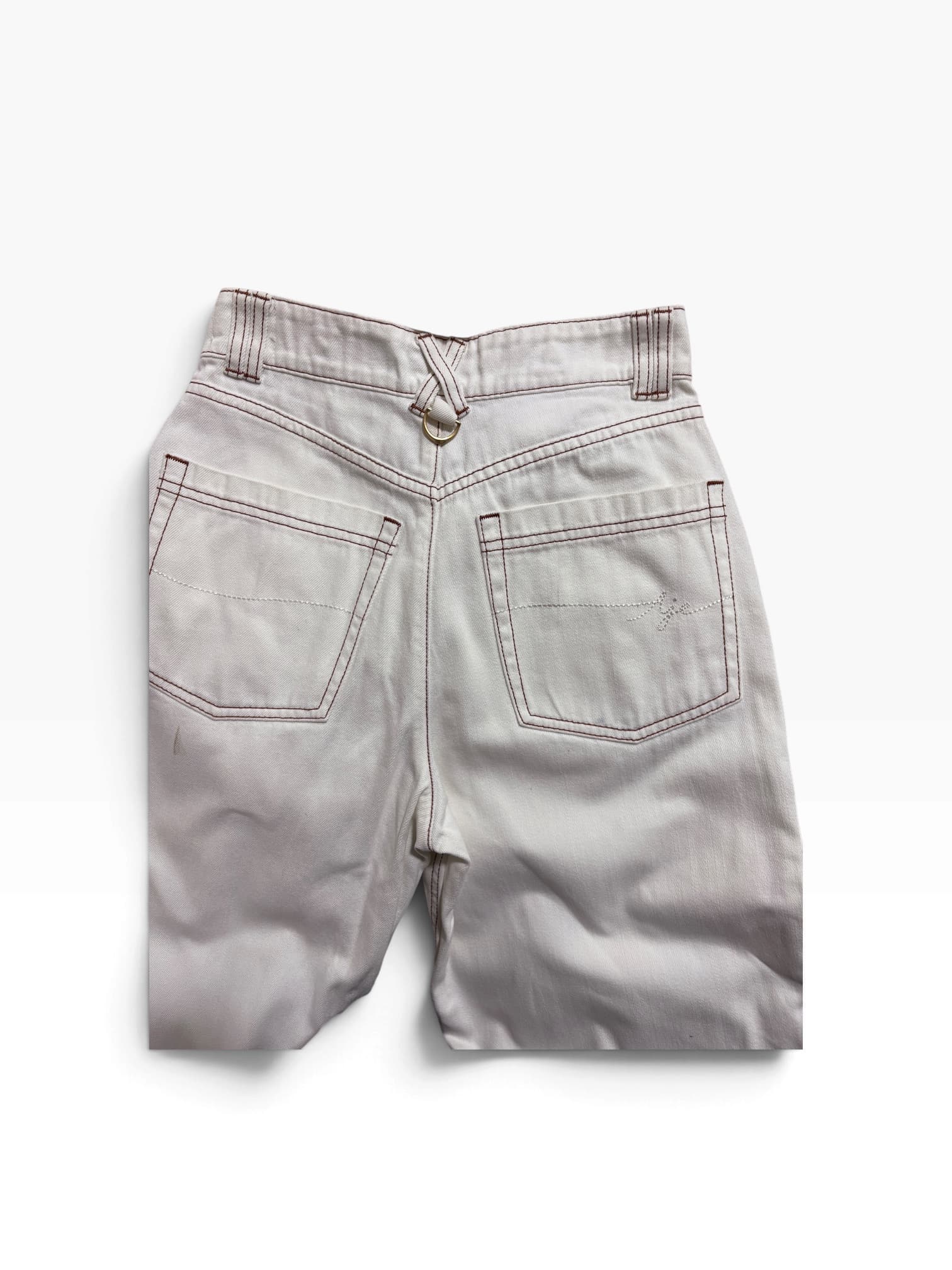 Aje. High-Rise Wide-Leg Jeans Off-White Size 6 — photo 8 of 8