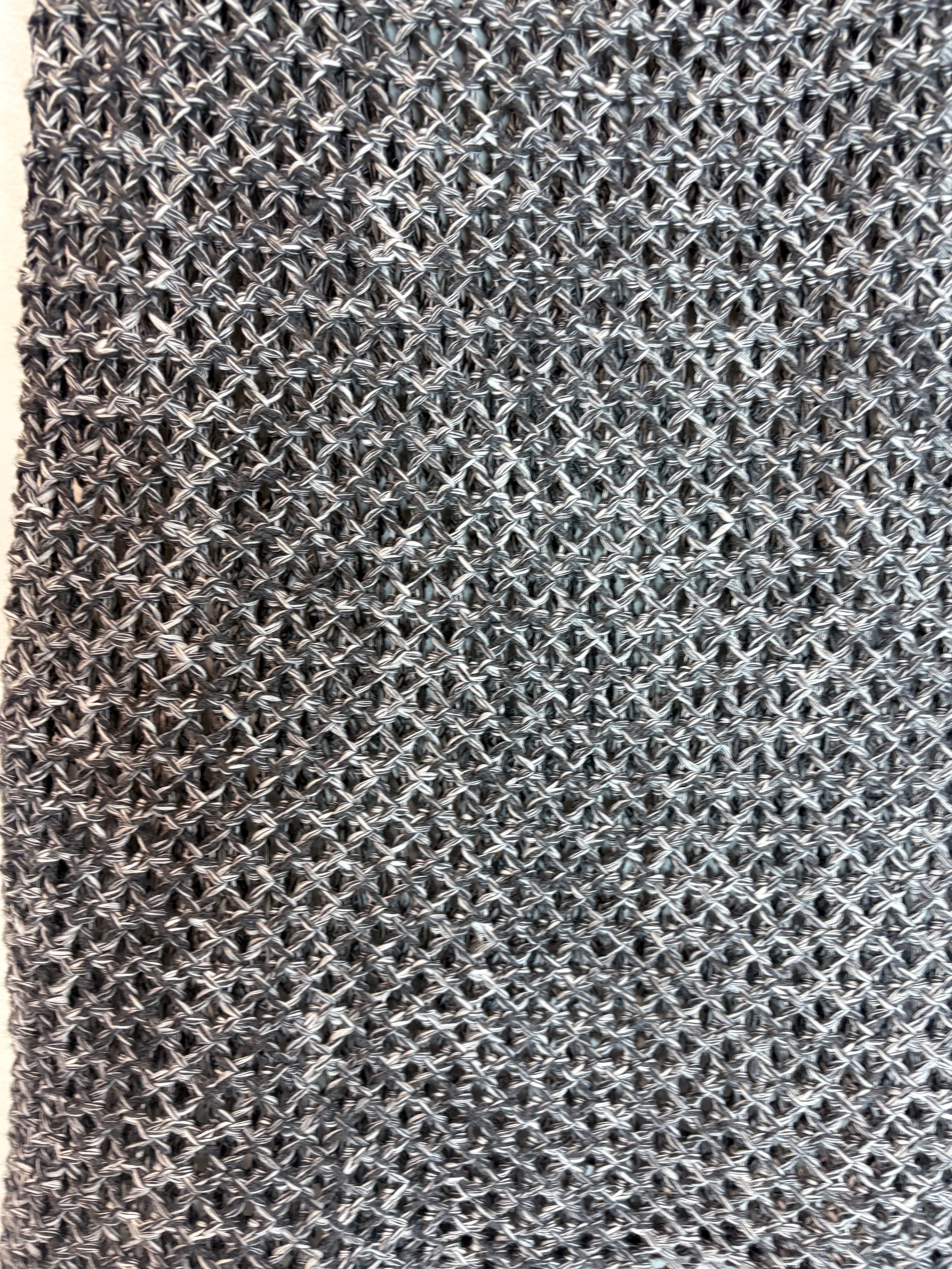 All About May Open Knit Sleeveless Tunic Top/Dress Grey Size 8 — photo 3 of 4
