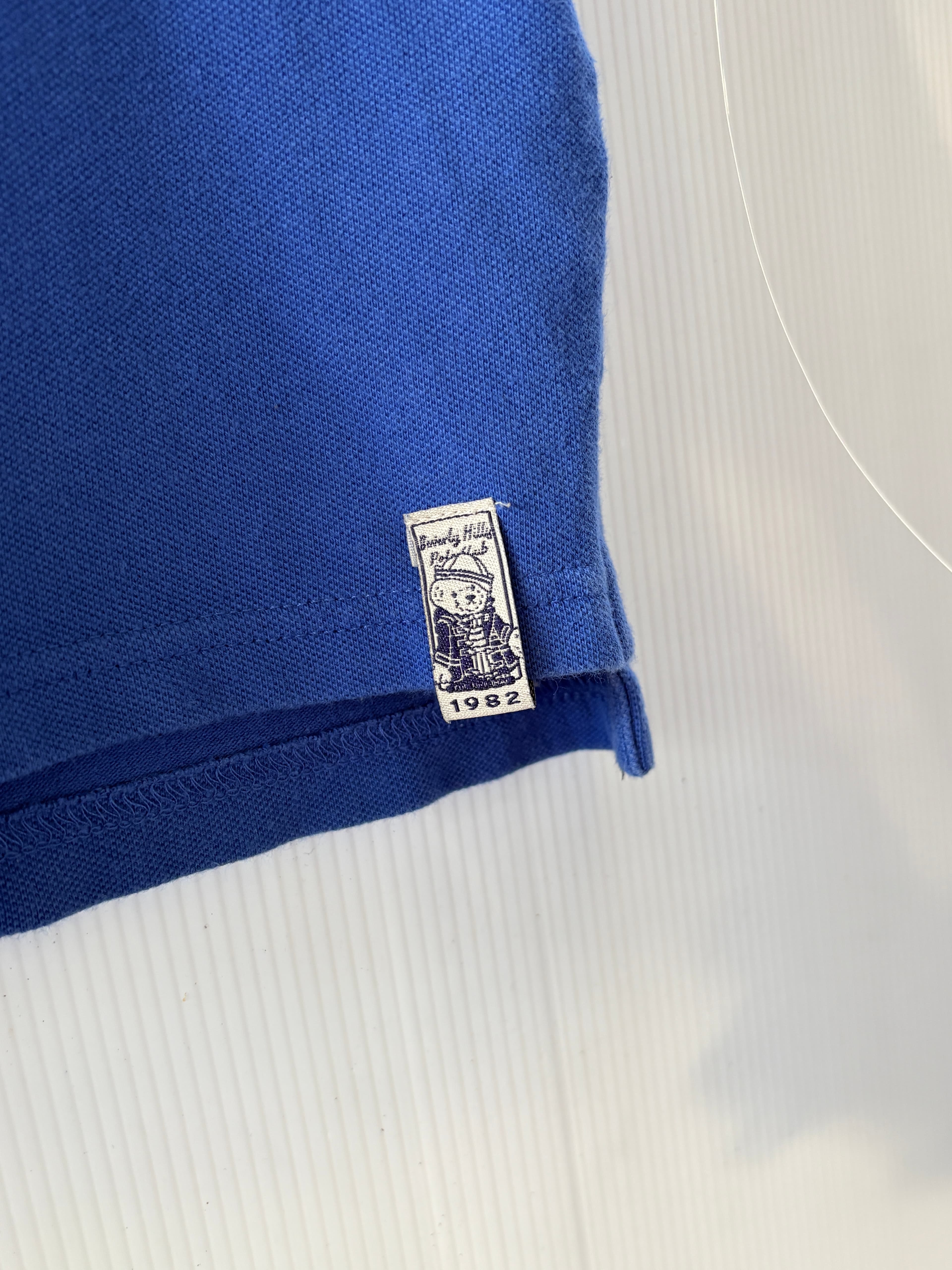 Beverly Hills Polo Club Sleeveless Polo Shirt Blue Bear Embroidery Women's S — photo 4 of 6