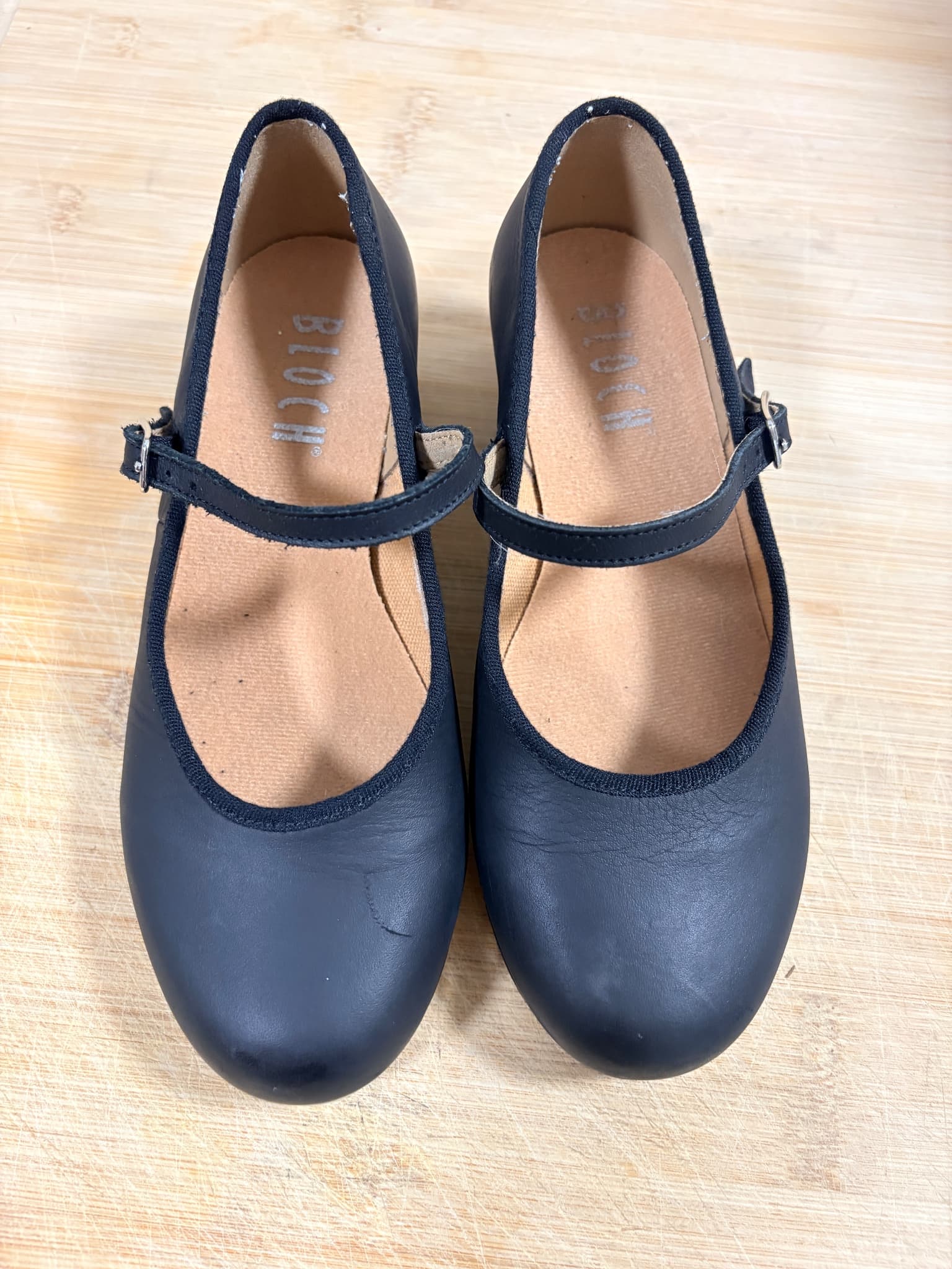 Bloch Techno Tap Shoes Black Leather Girls Size 13 1/2 — photo 4 of 7