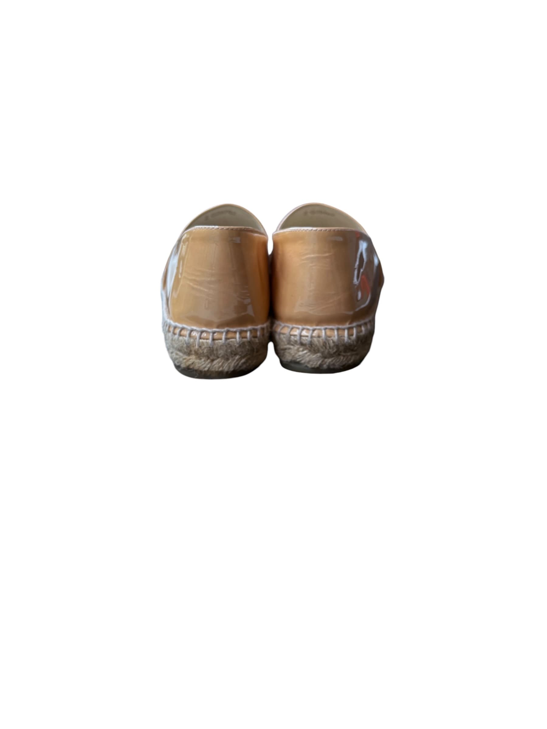 CHANEL CC Logo Espadrilles Beige Patent Leather size 39 — photo 6 of 18