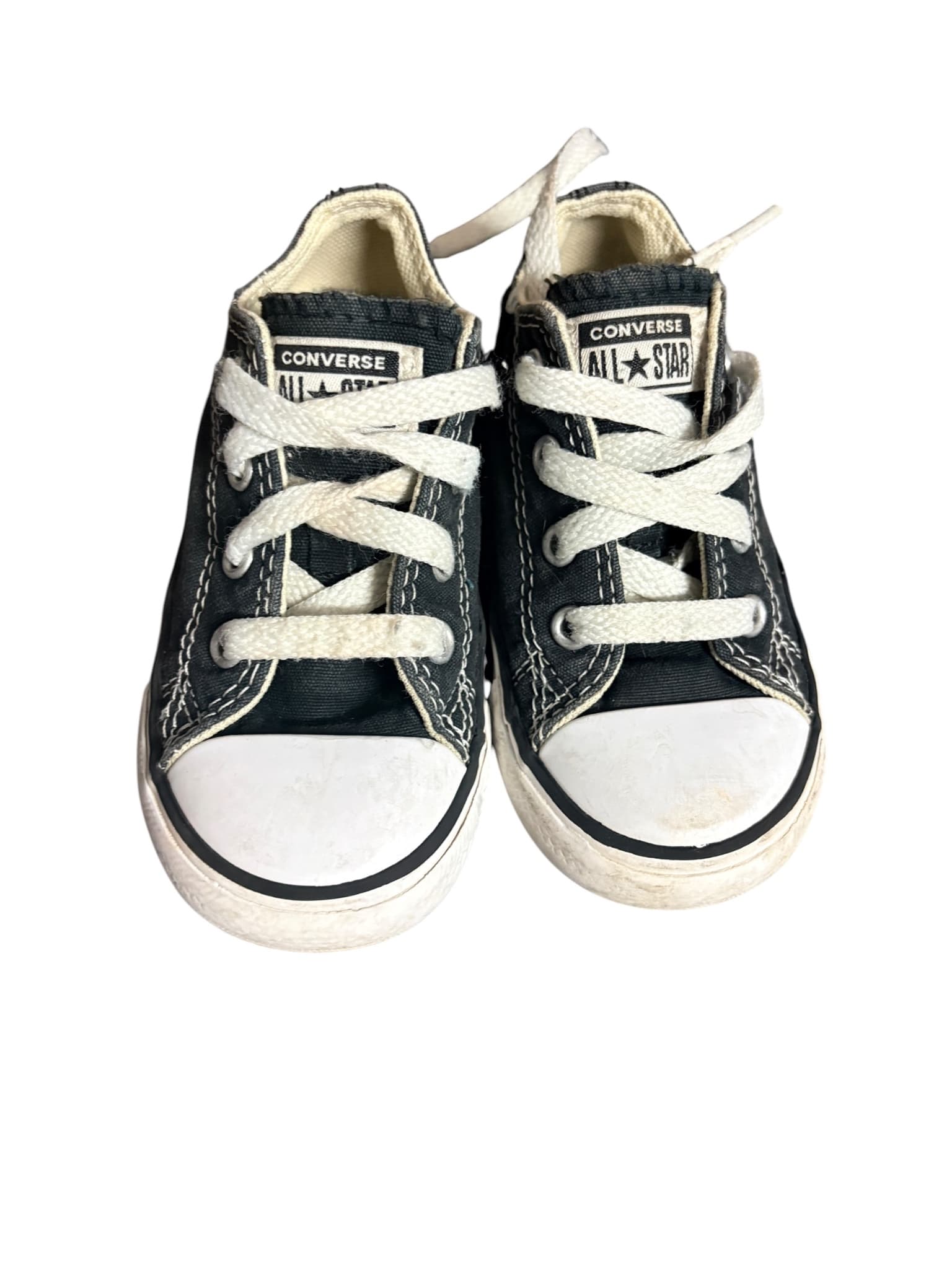 Converse Chuck Taylor All Star Low Top Sneakers Black Toddler 7 US — photo 4 of 7