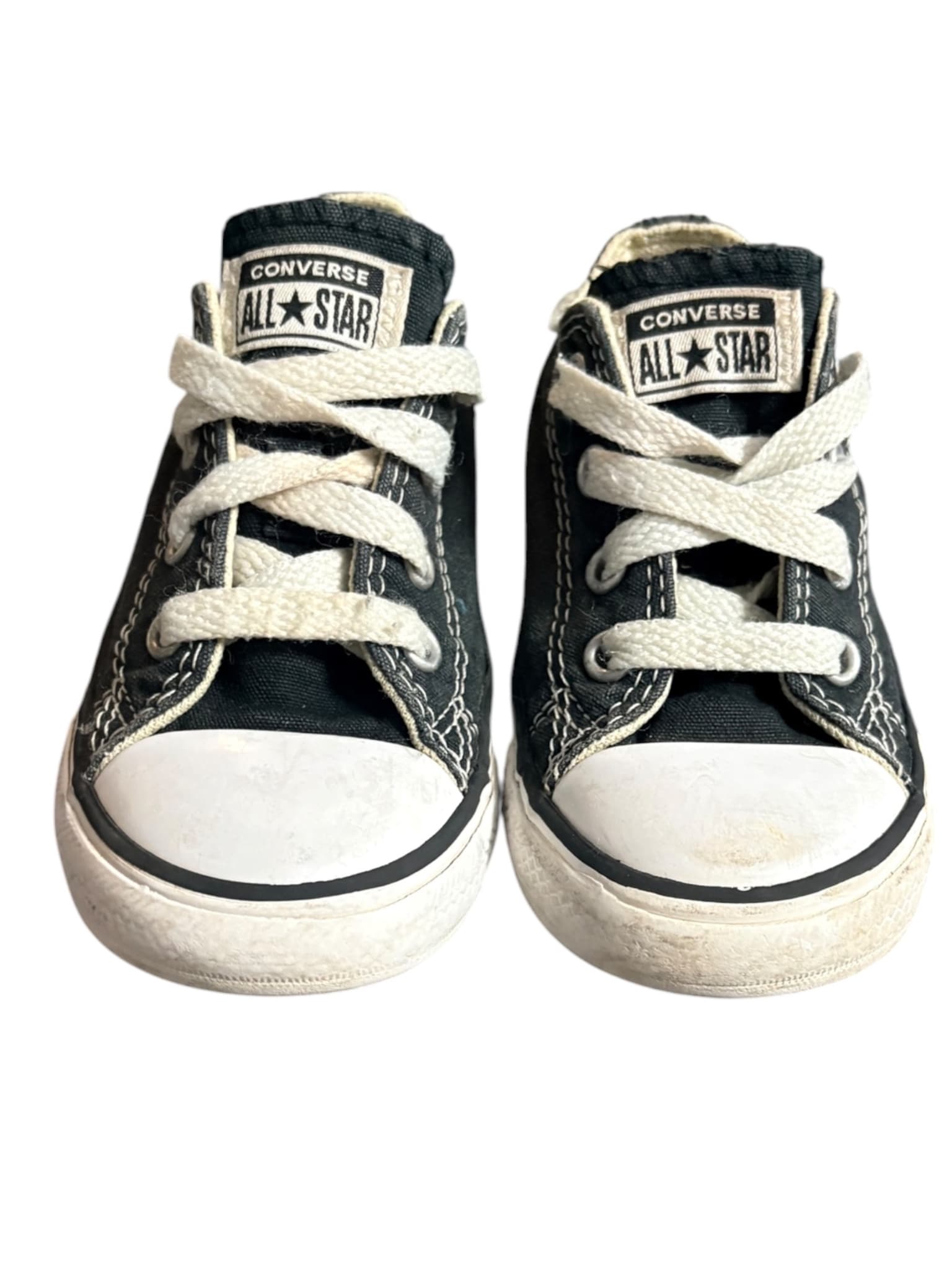Converse Chuck Taylor All Star Low Top Sneakers Black Toddler 7 US — photo 1 of 7
