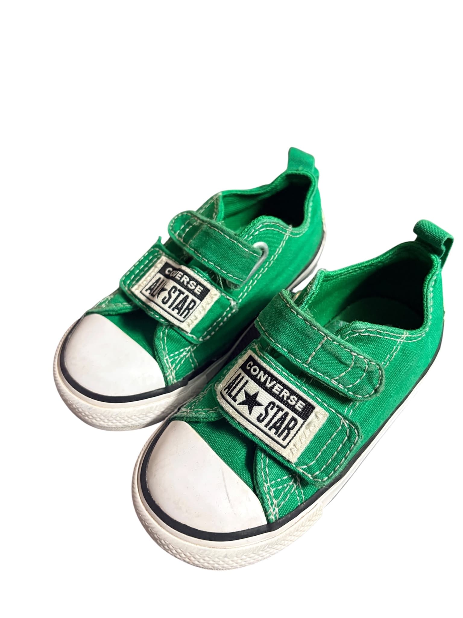 Converse Chuck Taylor All Star Velcro Sneakers Green Toddler 7 US — photo 2 of 5