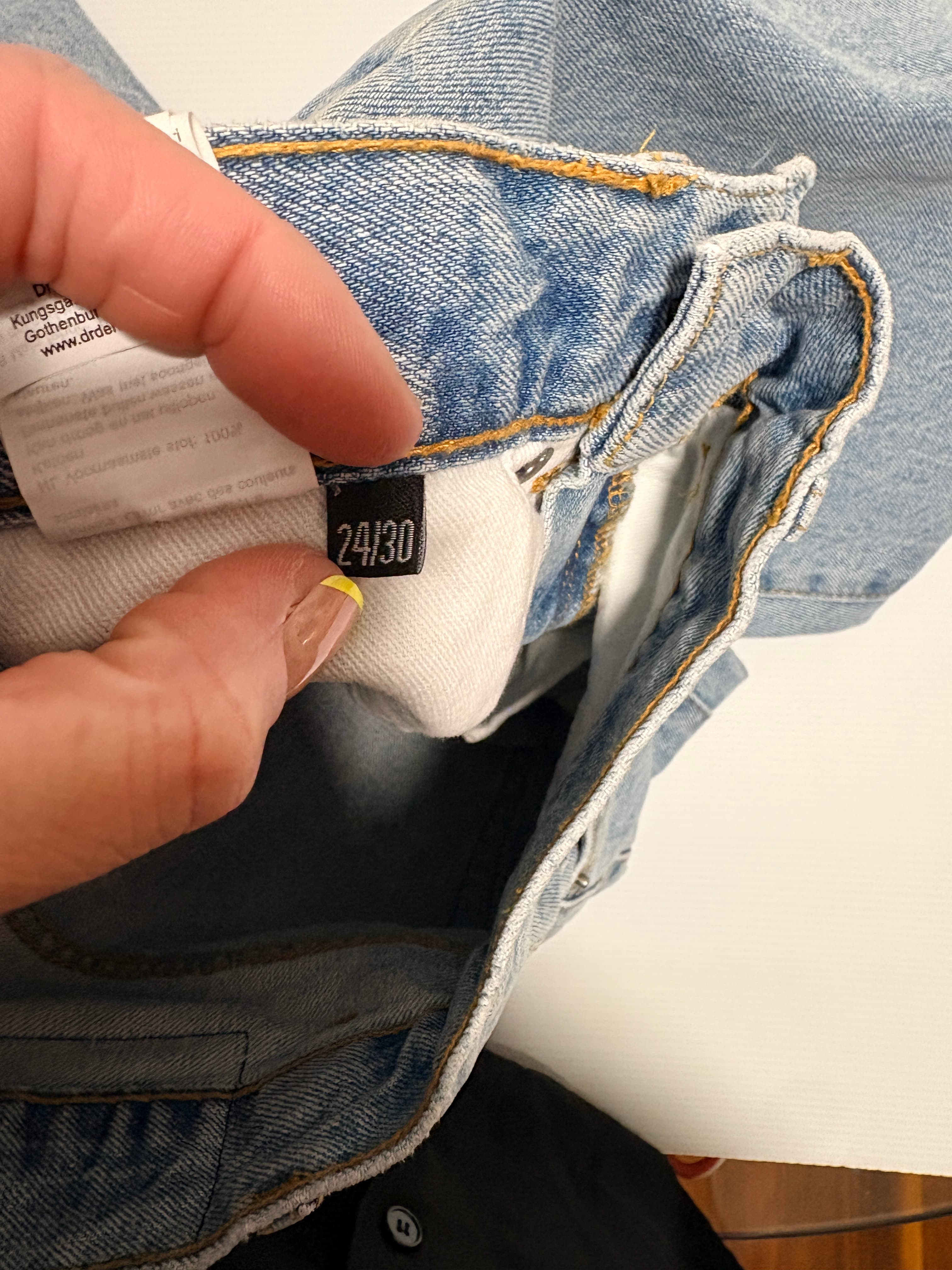 Dr. Denim Nora Light Retro Jeans Light Blue Women's 24/30 — photo 6 of 9
