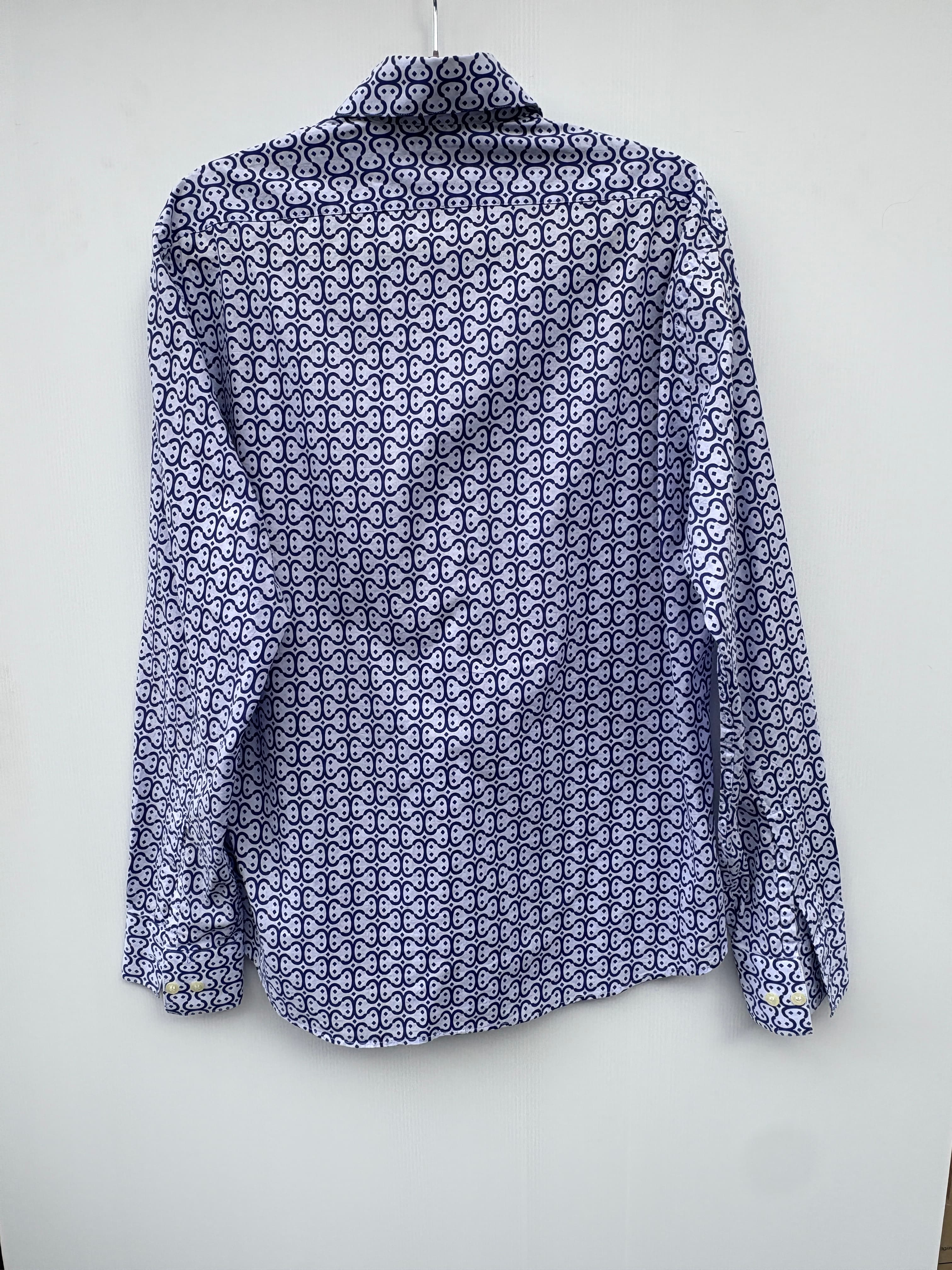 Eze Strides Vintage Geometric Print Shirt Men's Medium — photo 3 of 6