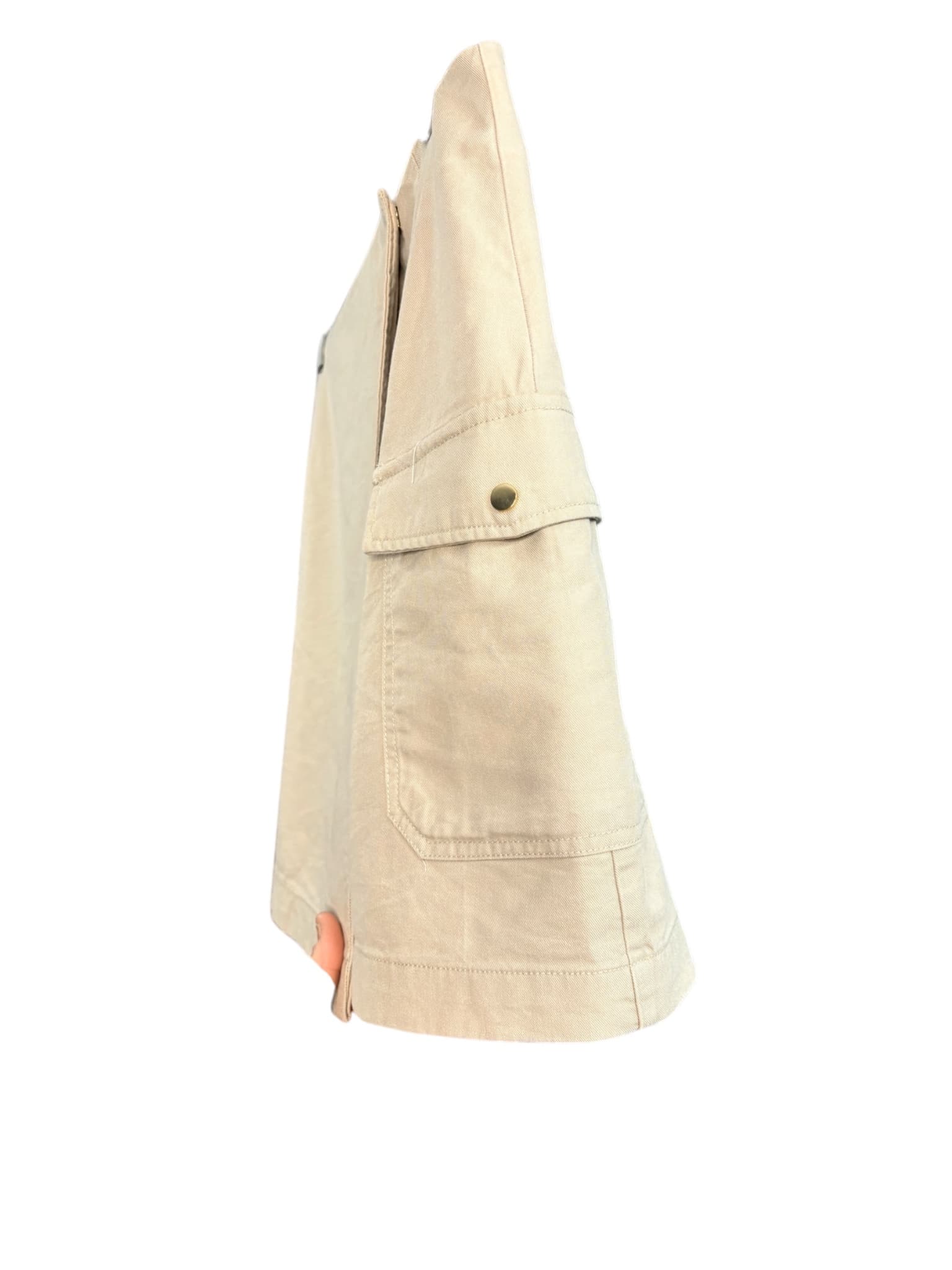 Forever New Cargo Mini Skirt Utility Style Khaki Women's 14 — photo 6 of 8
