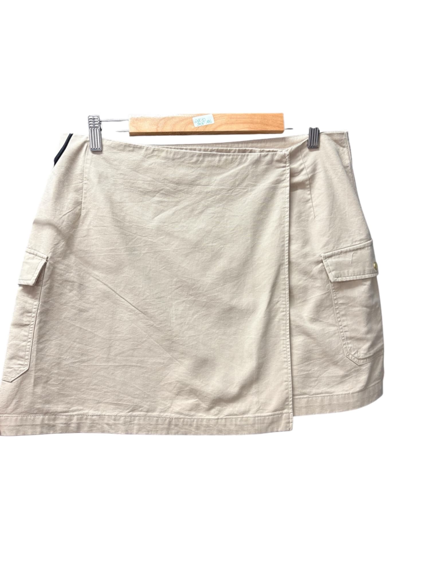 Forever New Cargo Mini Skirt Utility Style Khaki Women's 14 — photo 5 of 8