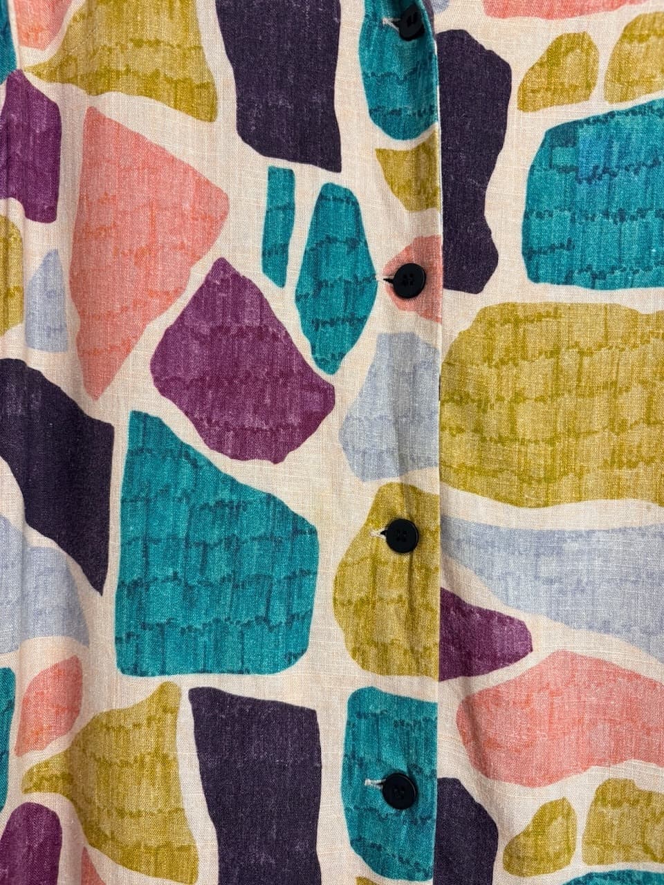Gorman Abstract Geometric Print Sleeveless Midi Dress Size 8 — photo 2 of 4