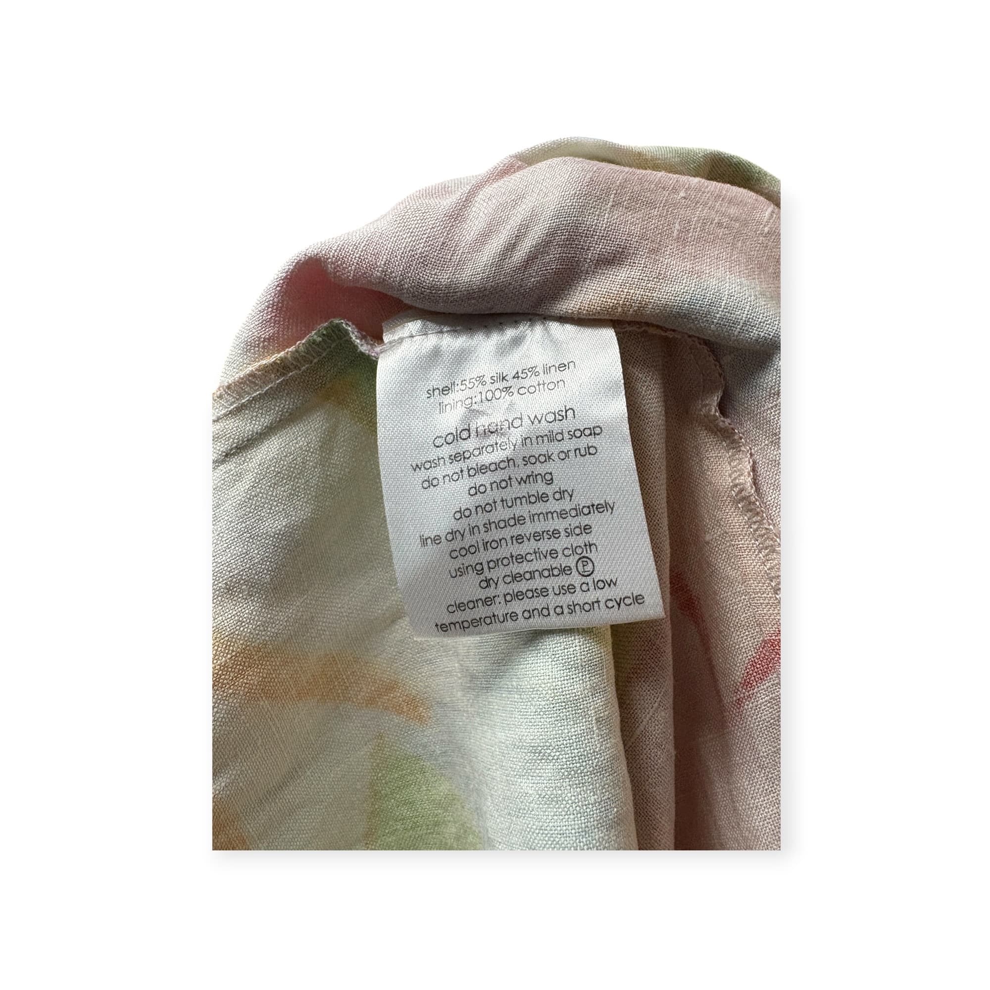 Gorman Dress Abstract Print Silk Linen Multi-colour Women's 8 — photo 4 of 7