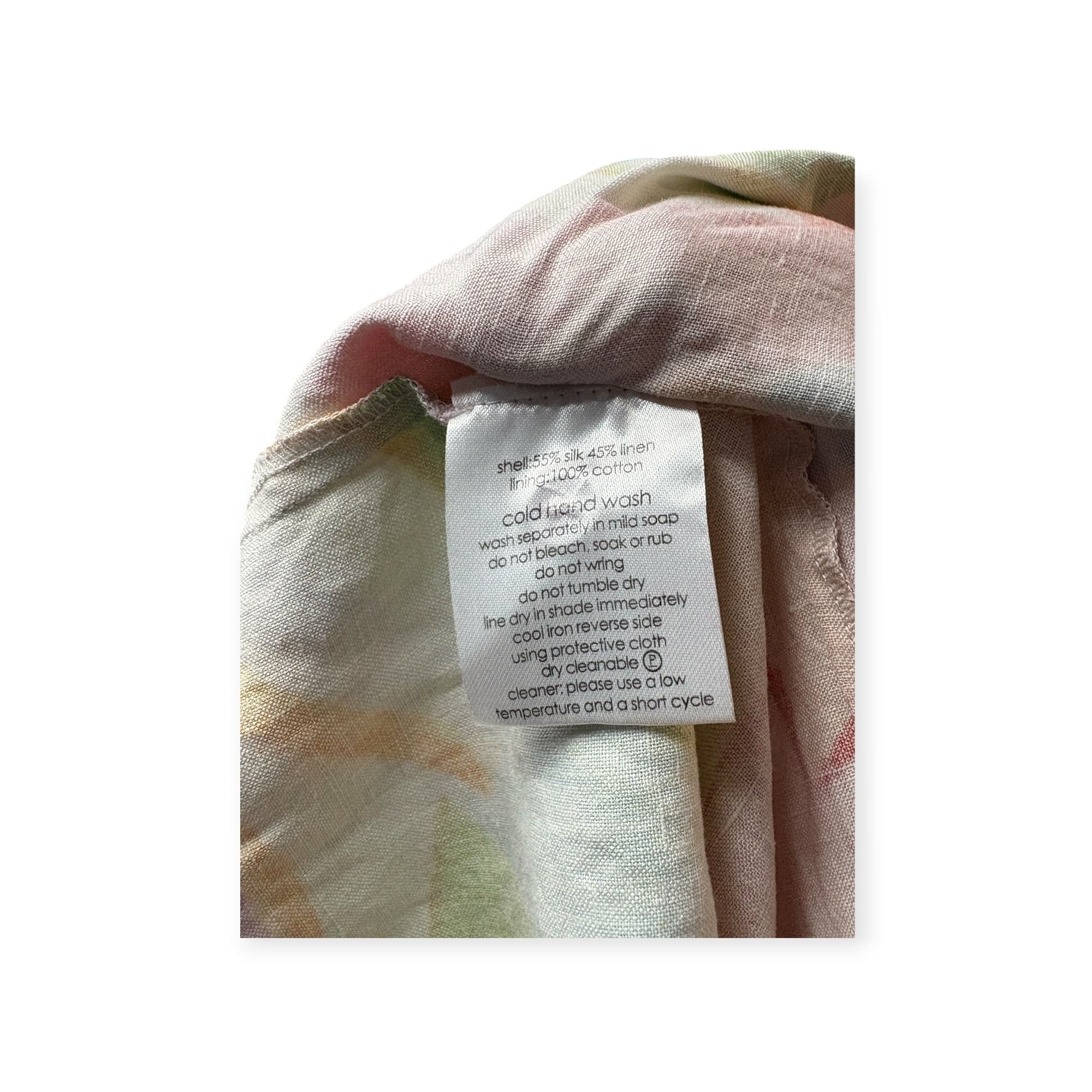 Gorman Dress Abstract Print Silk Linen Multi-colour Women's 8 — photo 5 of 7