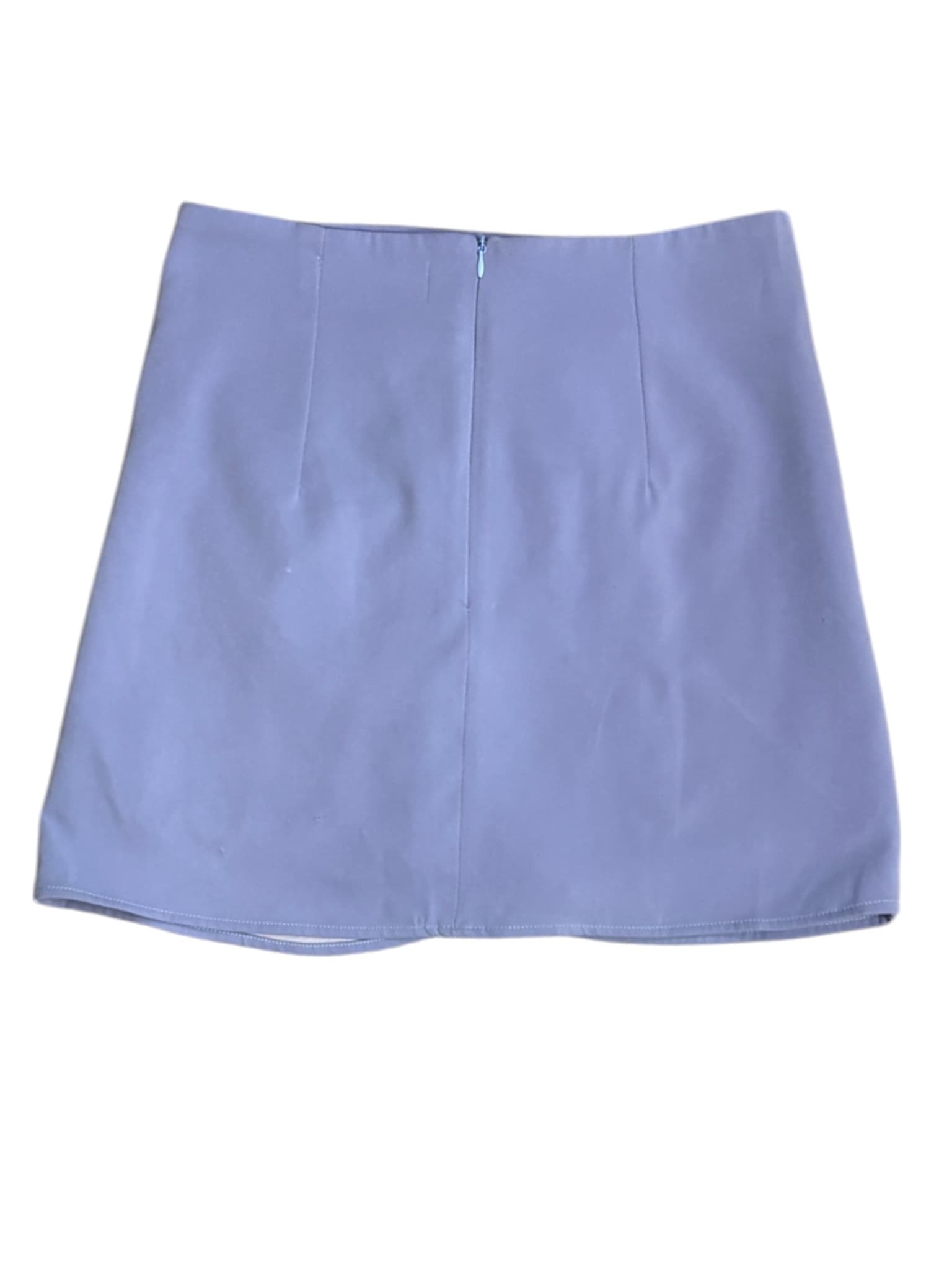 Joy Show Mini Skirt Ruched Side Lavender Women's L — photo 4 of 4