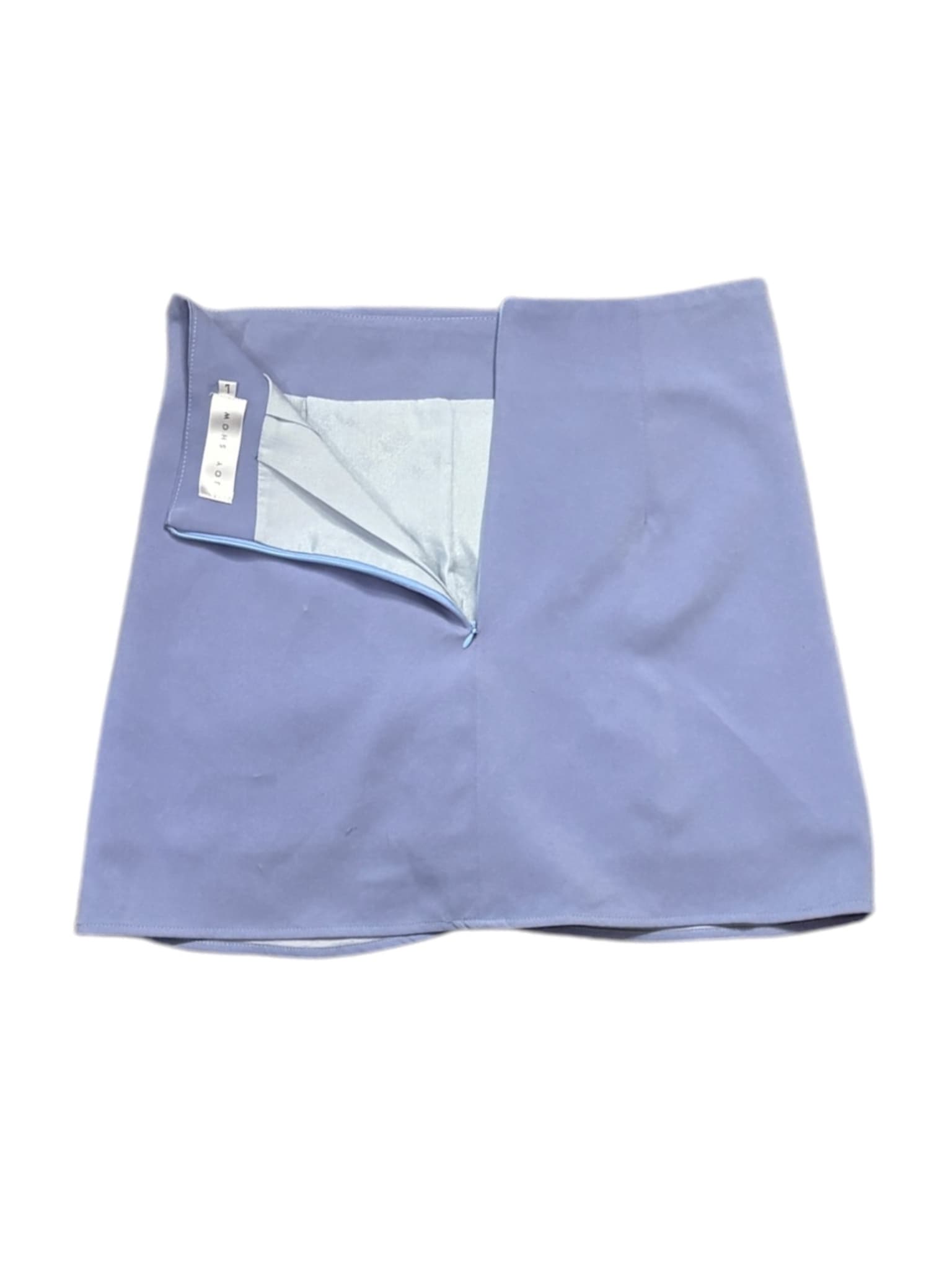 Joy Show Mini Skirt Ruched Side Lavender Women's L — photo 3 of 4