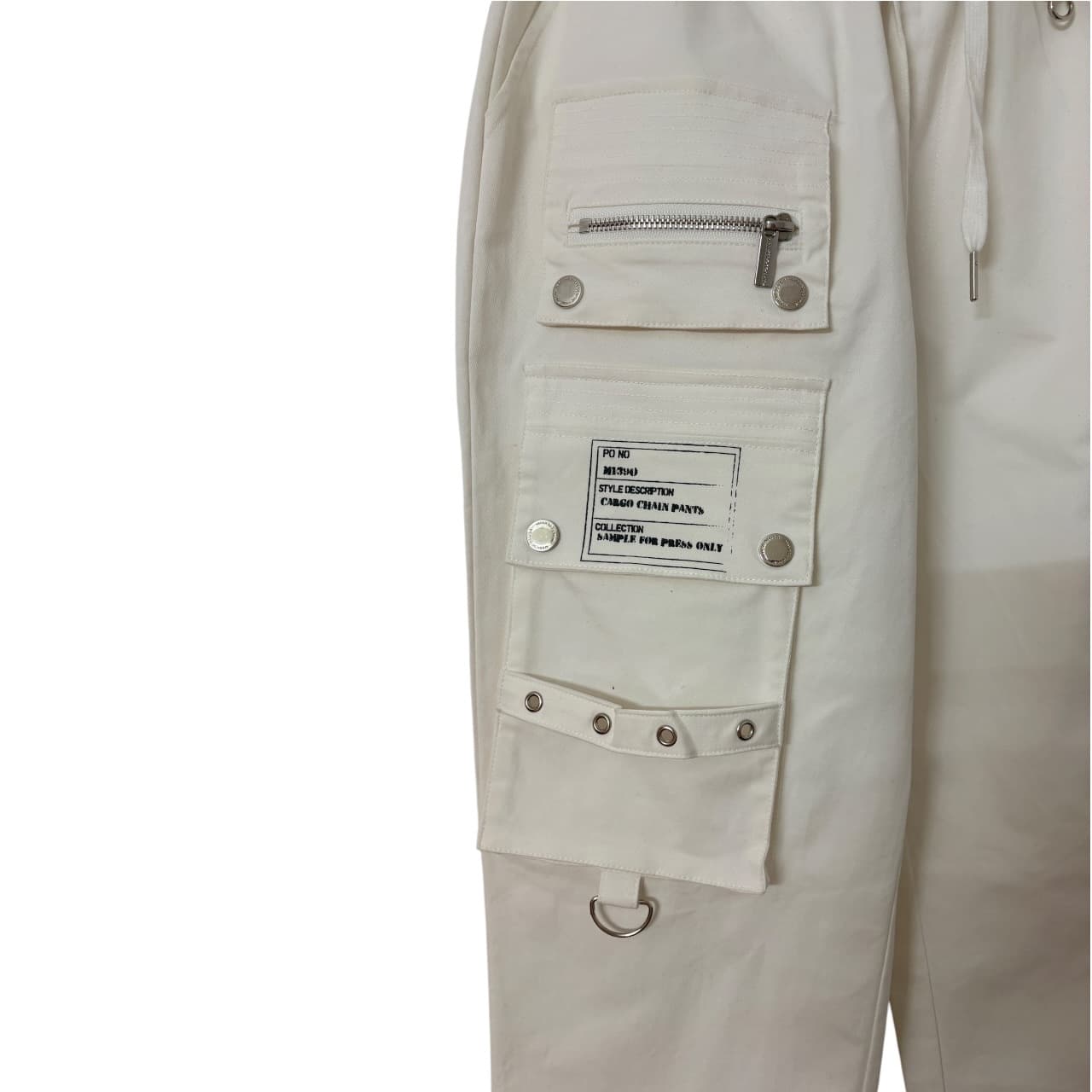 Manière De Voir Cargo Chain Pants White Size 6 — photo 3 of 7