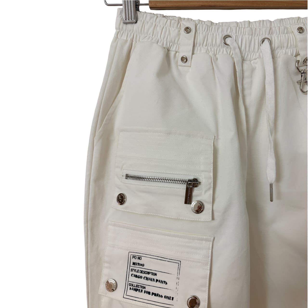 Manière De Voir Cargo Chain Pants White Size 6 — photo 4 of 7