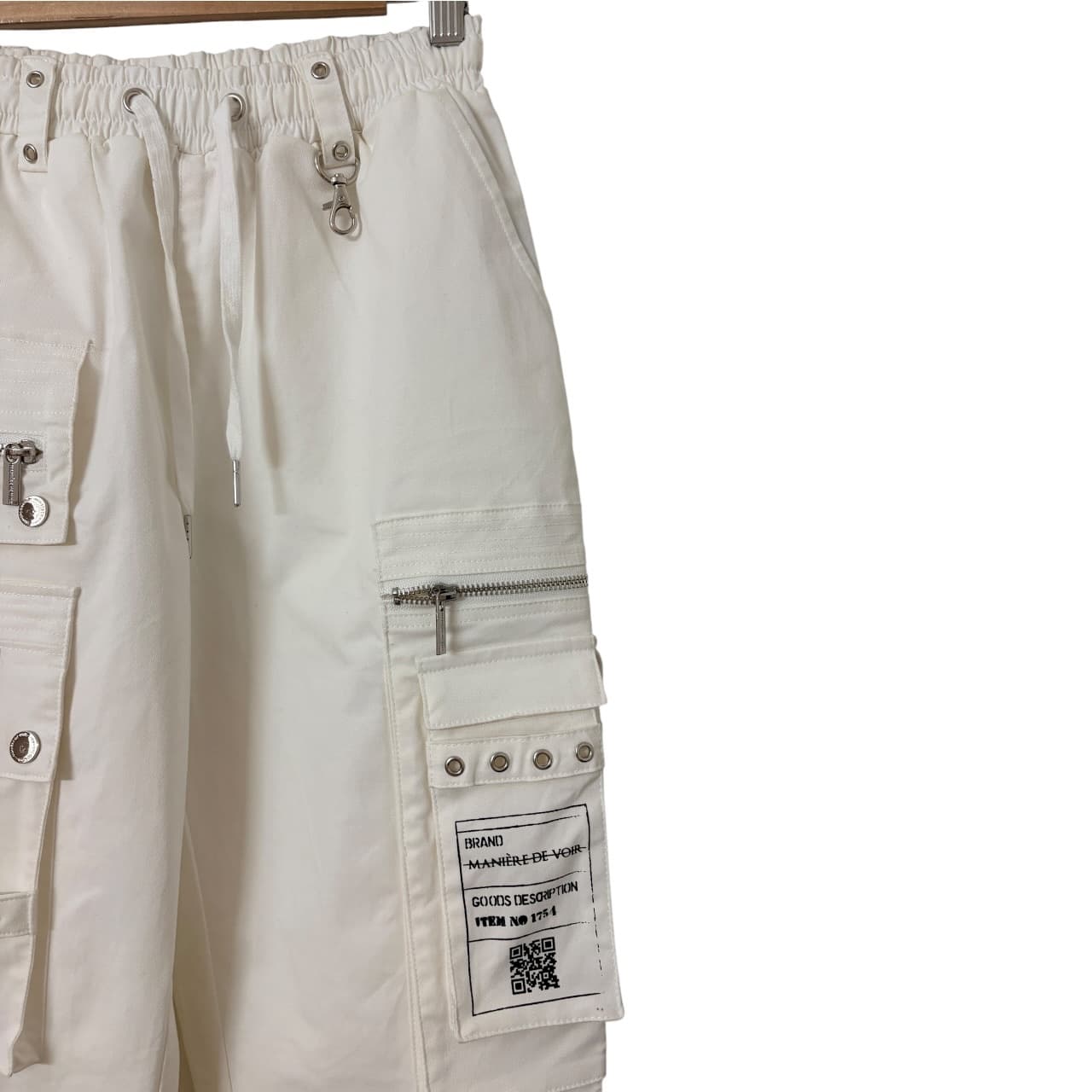 Manière De Voir Cargo Chain Pants White Size 6 — photo 5 of 7