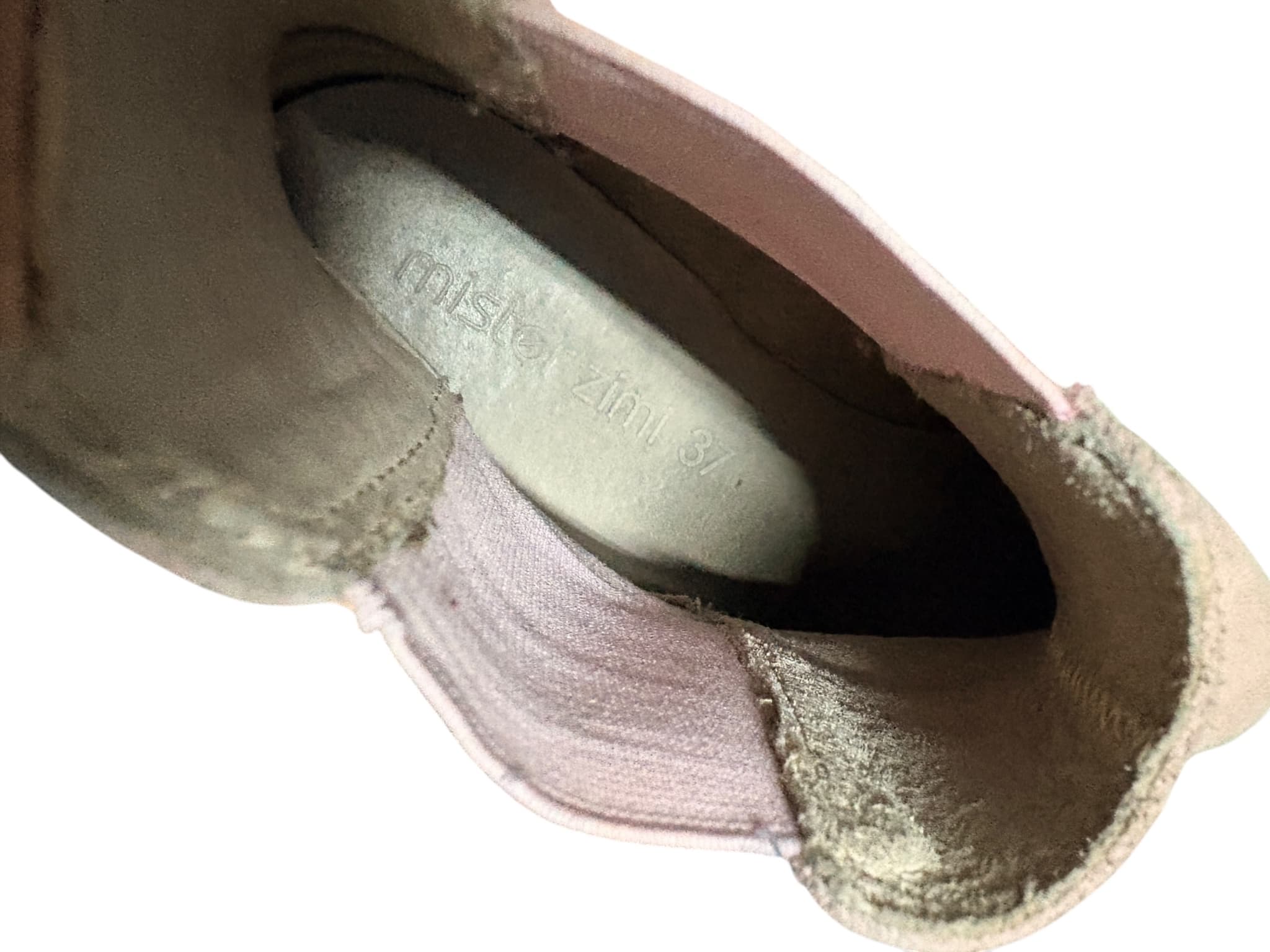 Mister Zimi Chelsea Boots Suede Pink Women's 37 — photo 5 of 8