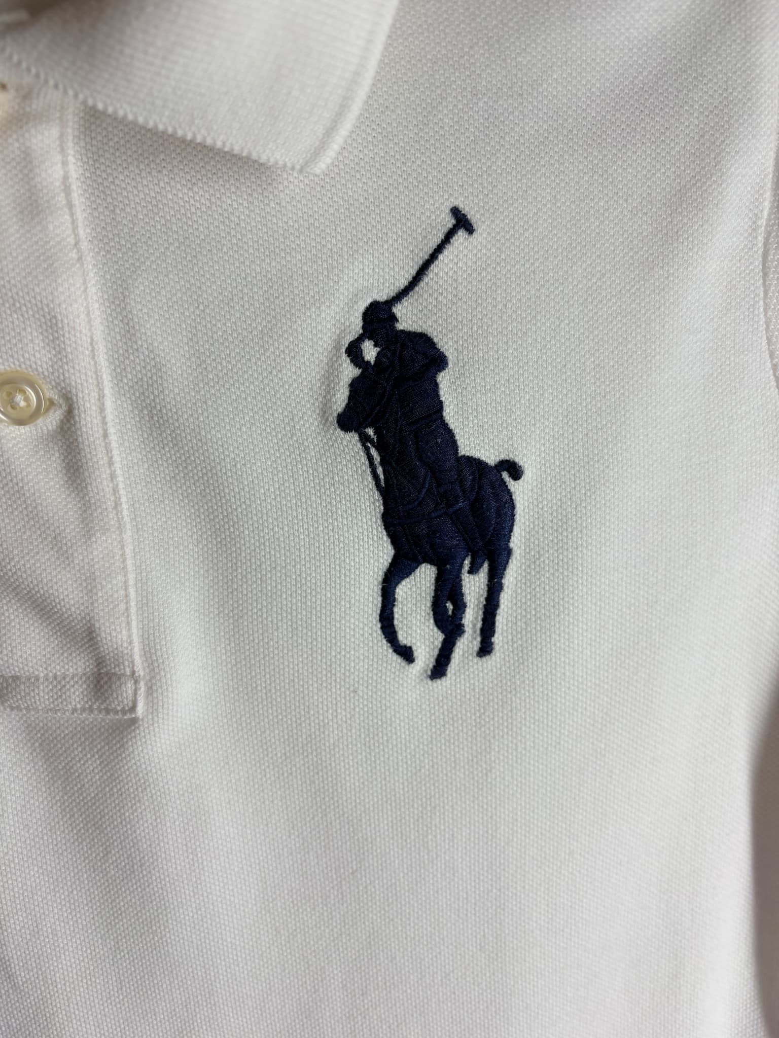 Polo Ralph Lauren The Skinny Polo Shirt White Women's Size S — photo 5 of 8