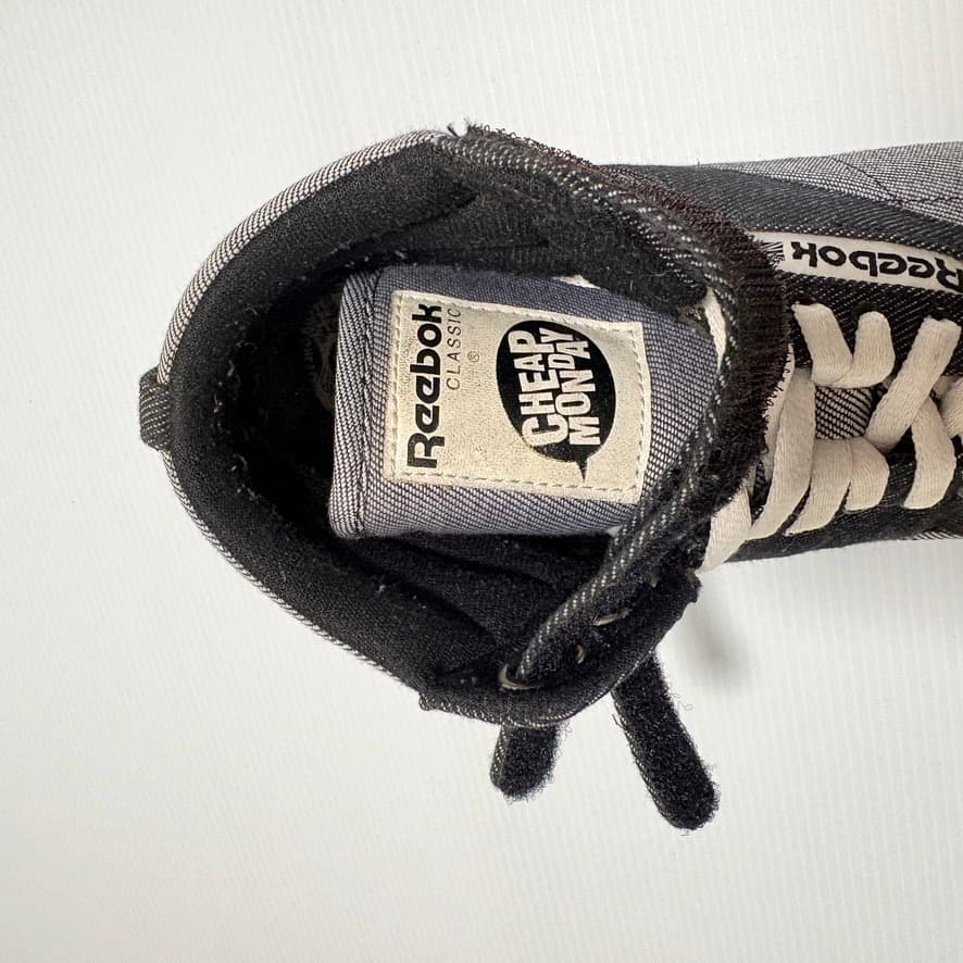 Reebok Classic x Cheap Monday Freestyle Hi Denim Sneakers — photo 6 of 16