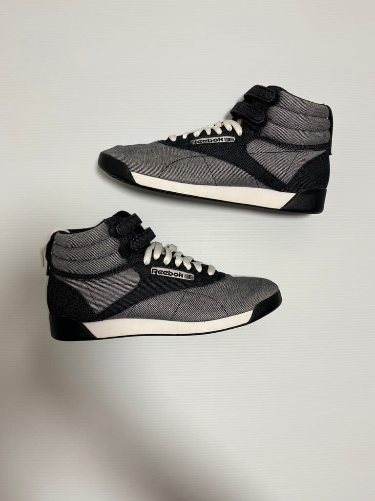Reebok Classic x Cheap Monday Freestyle Hi Denim Sneakers — photo 7 of 16