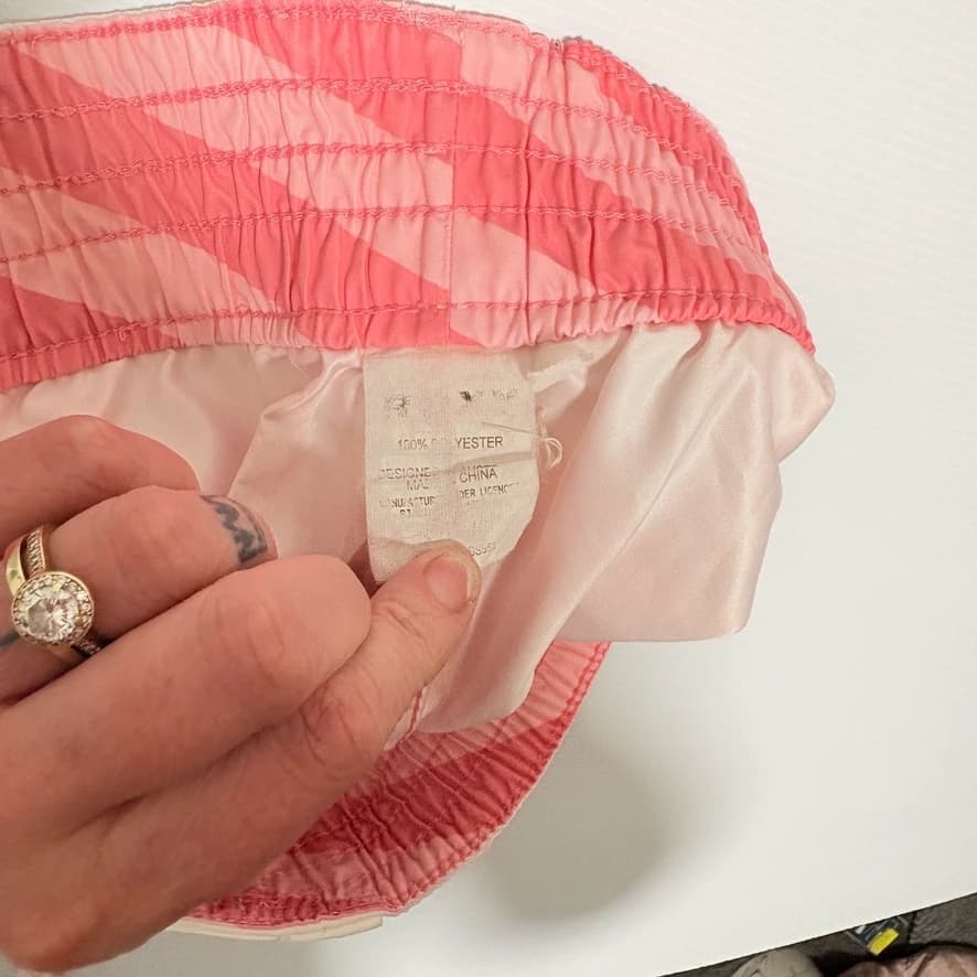 Roxy Women's Striped Board Shorts - Pink & White — photo 7 of 7