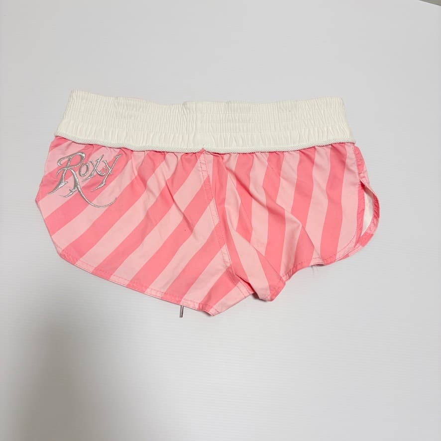 Roxy Women's Striped Board Shorts - Pink & White — photo 2 of 7