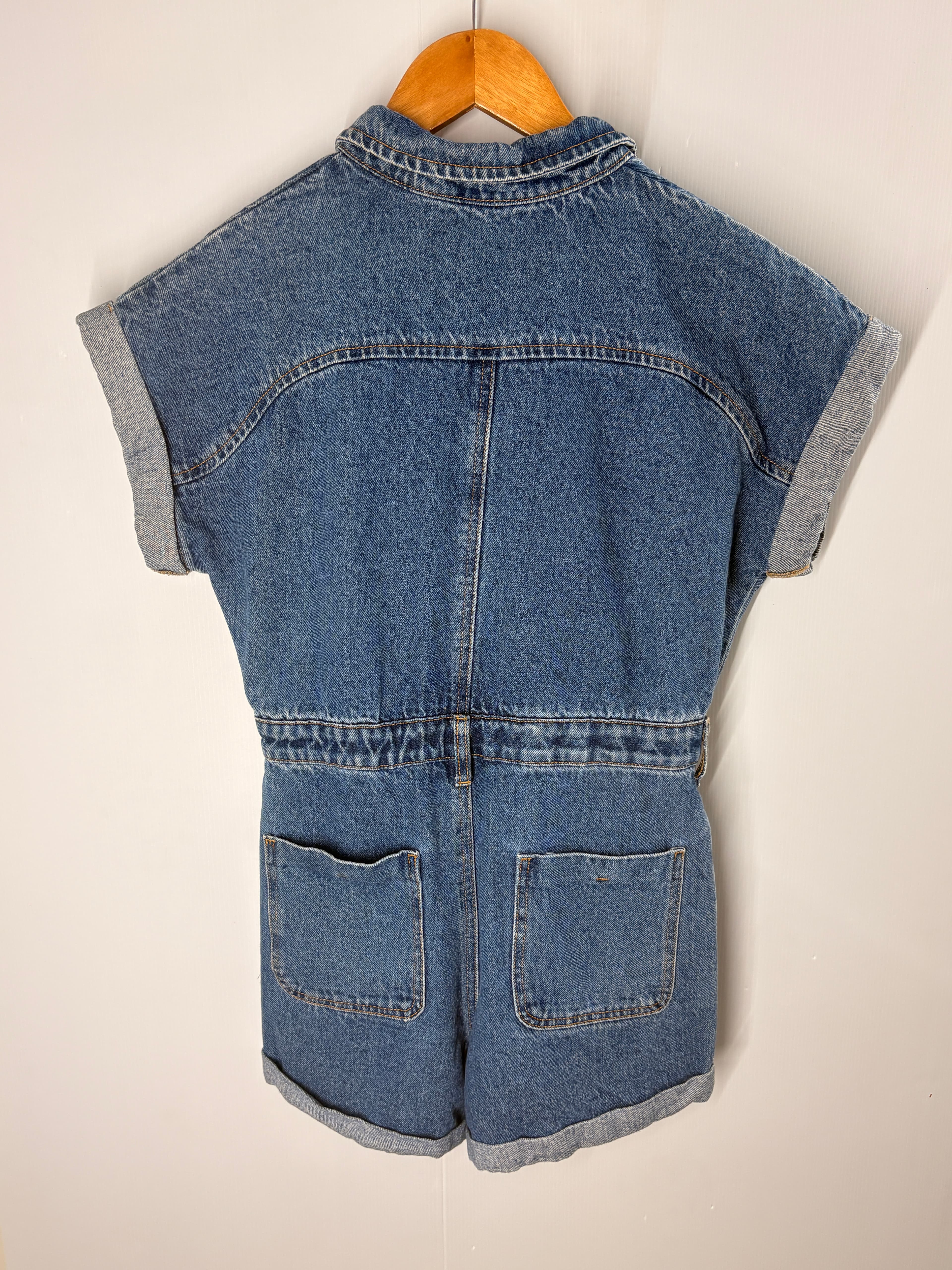 Seed Teen Denim Playsuit Blue Size 12y — photo 4 of 7