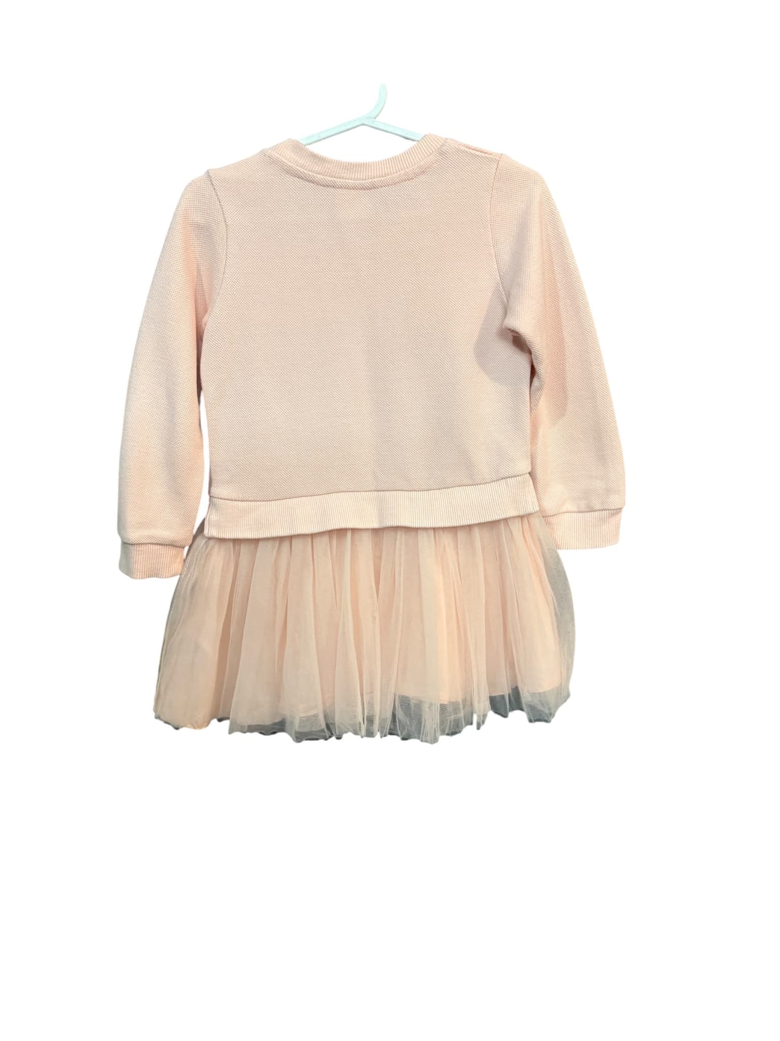 Seed Heritage Sweatshirt Tulle Dress Embroidered Logo Pink Girls 2 — photo 3 of 4