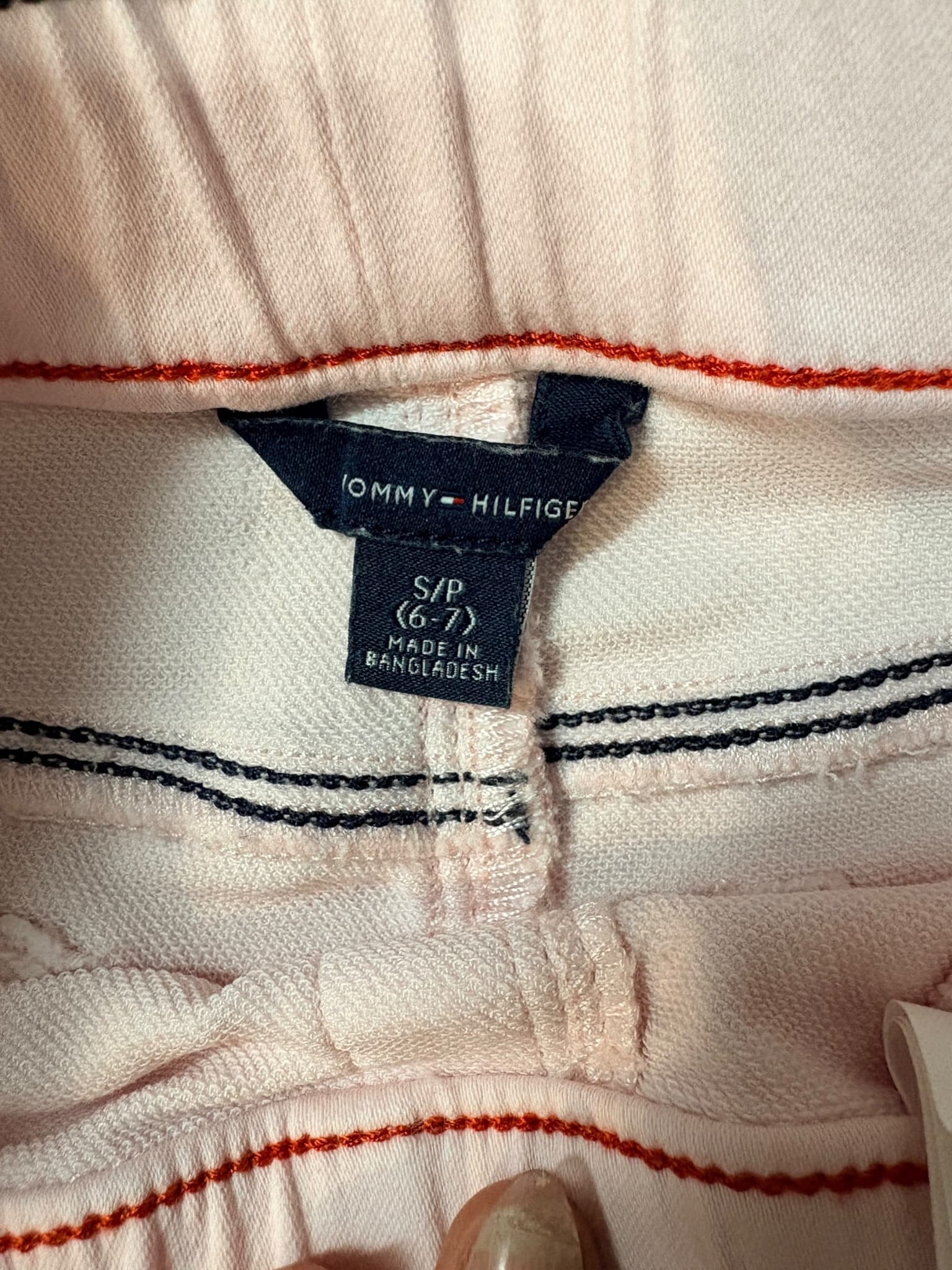 Tommy Hilfiger Pull-On Skinny Jeans Elasticated Waistband Pink Girls' 6-7 — photo 2 of 4