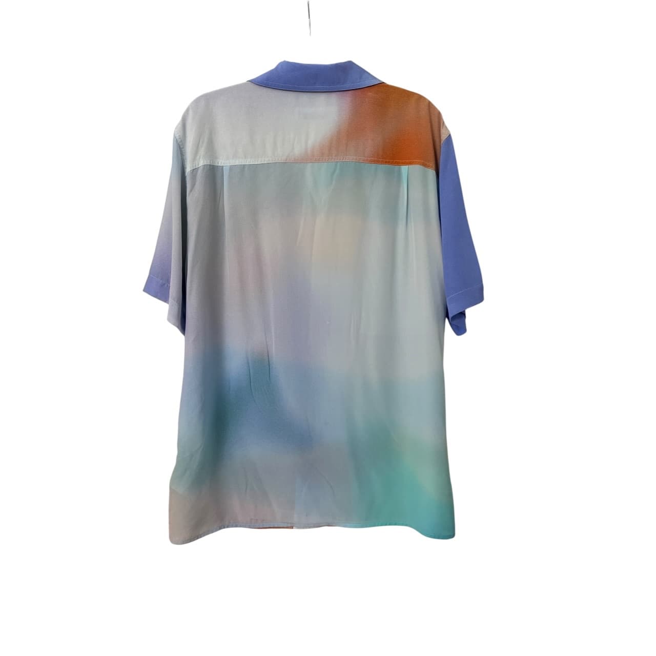 Venroy Printed Camp Collar Shirt 100% Silk Multicolor Size M — photo 6 of 6