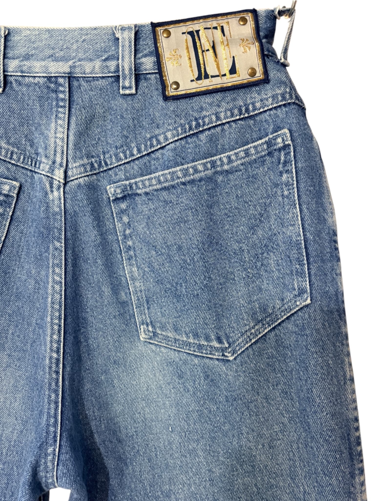 VINTAGE Escada Margaretha Ley High-Waisted Jeans Blue Women's 40 — photo 6 of 15