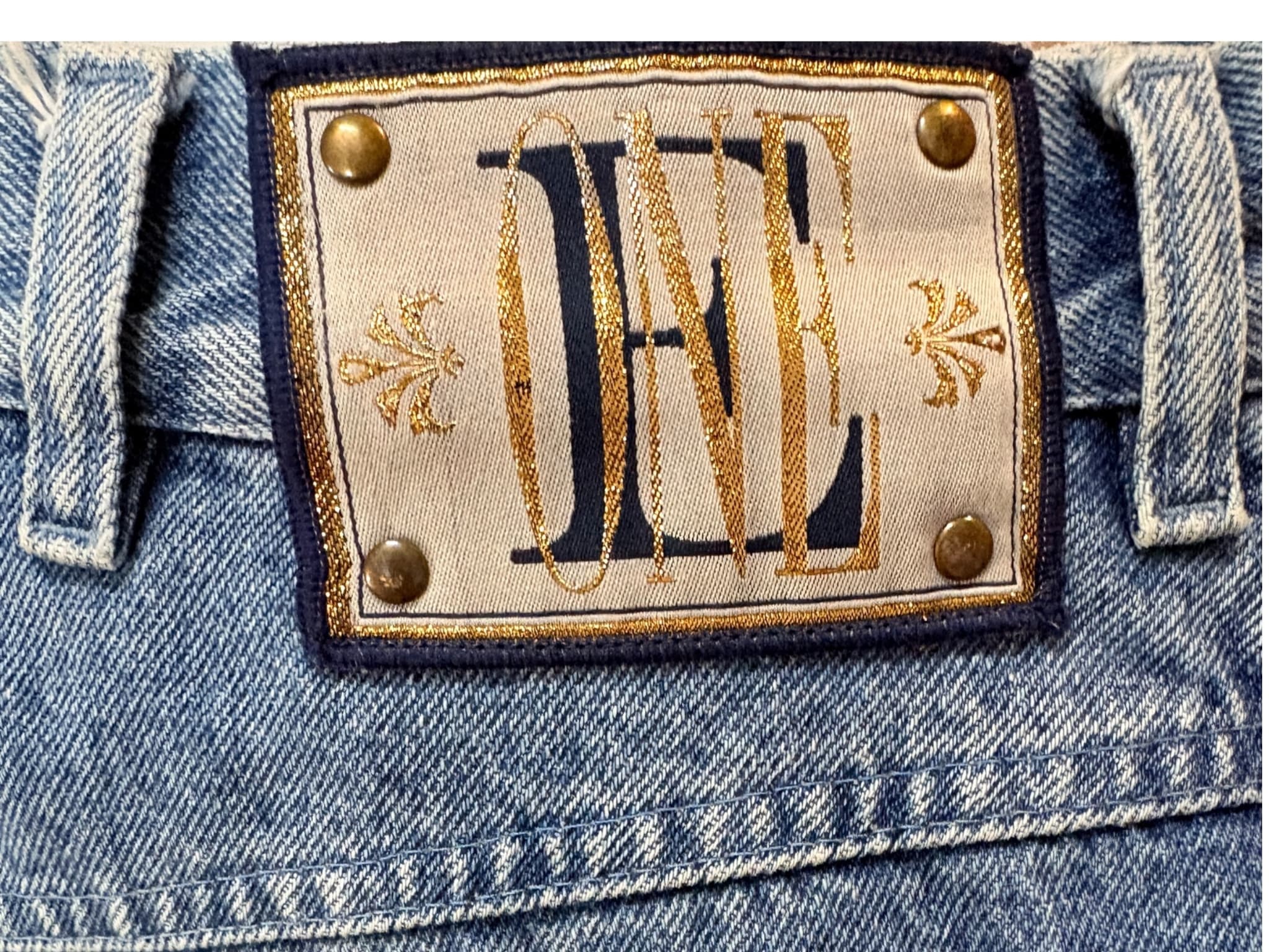 VINTAGE Escada Margaretha Ley High-Waisted Jeans Blue Women's 40 — photo 10 of 15