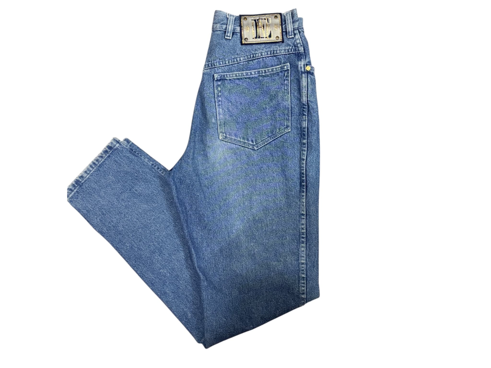 VINTAGE Escada Margaretha Ley High-Waisted Jeans Blue Women's 40 — photo 14 of 15