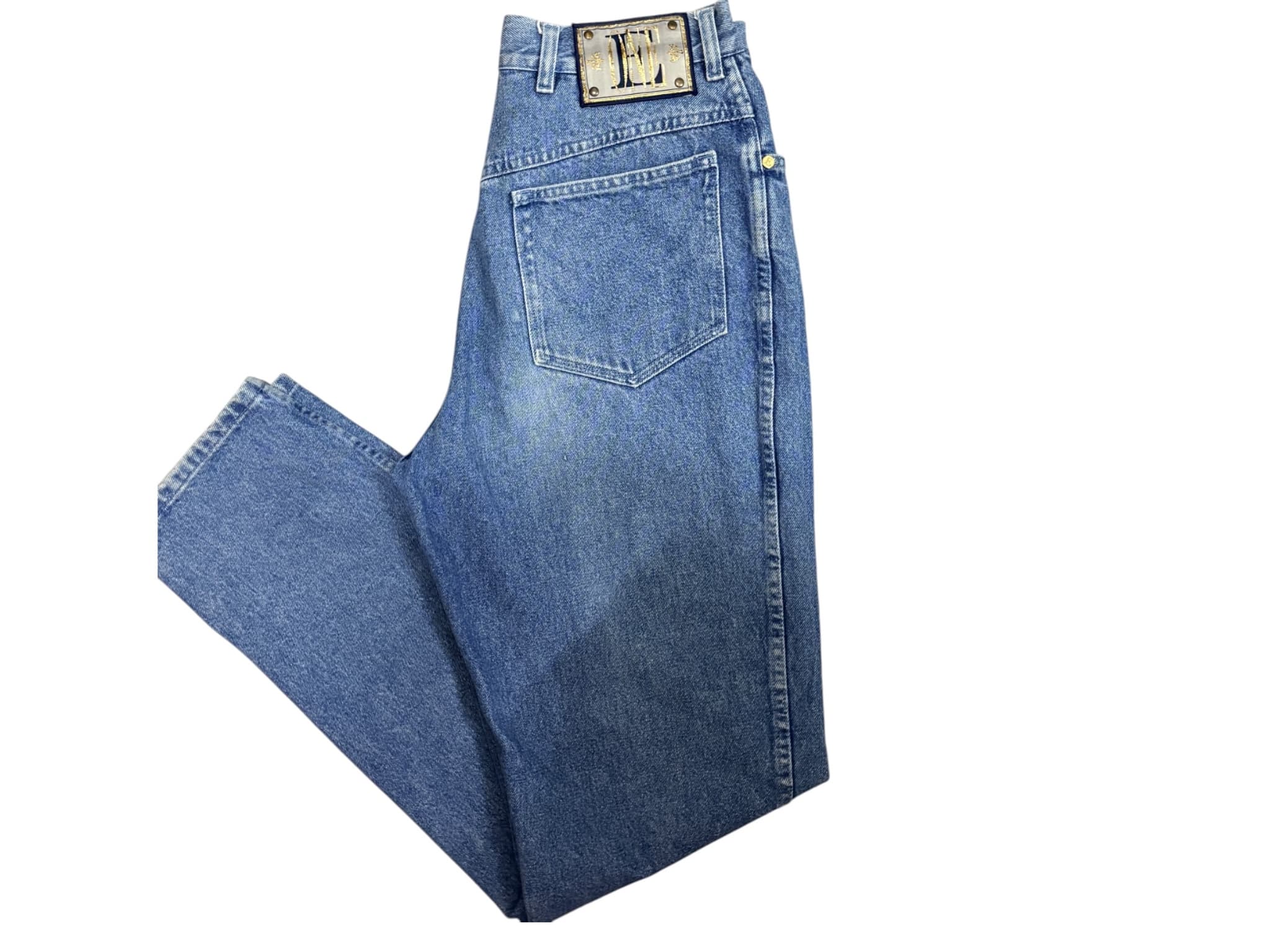 VINTAGE Escada Margaretha Ley High-Waisted Jeans Blue Women's 40 — photo 15 of 15