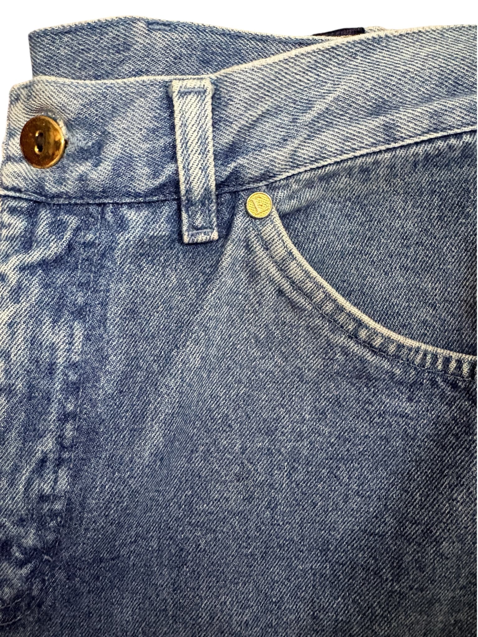 VINTAGE Escada Margaretha Ley High-Waisted Jeans Blue Women's 40 — photo 11 of 15