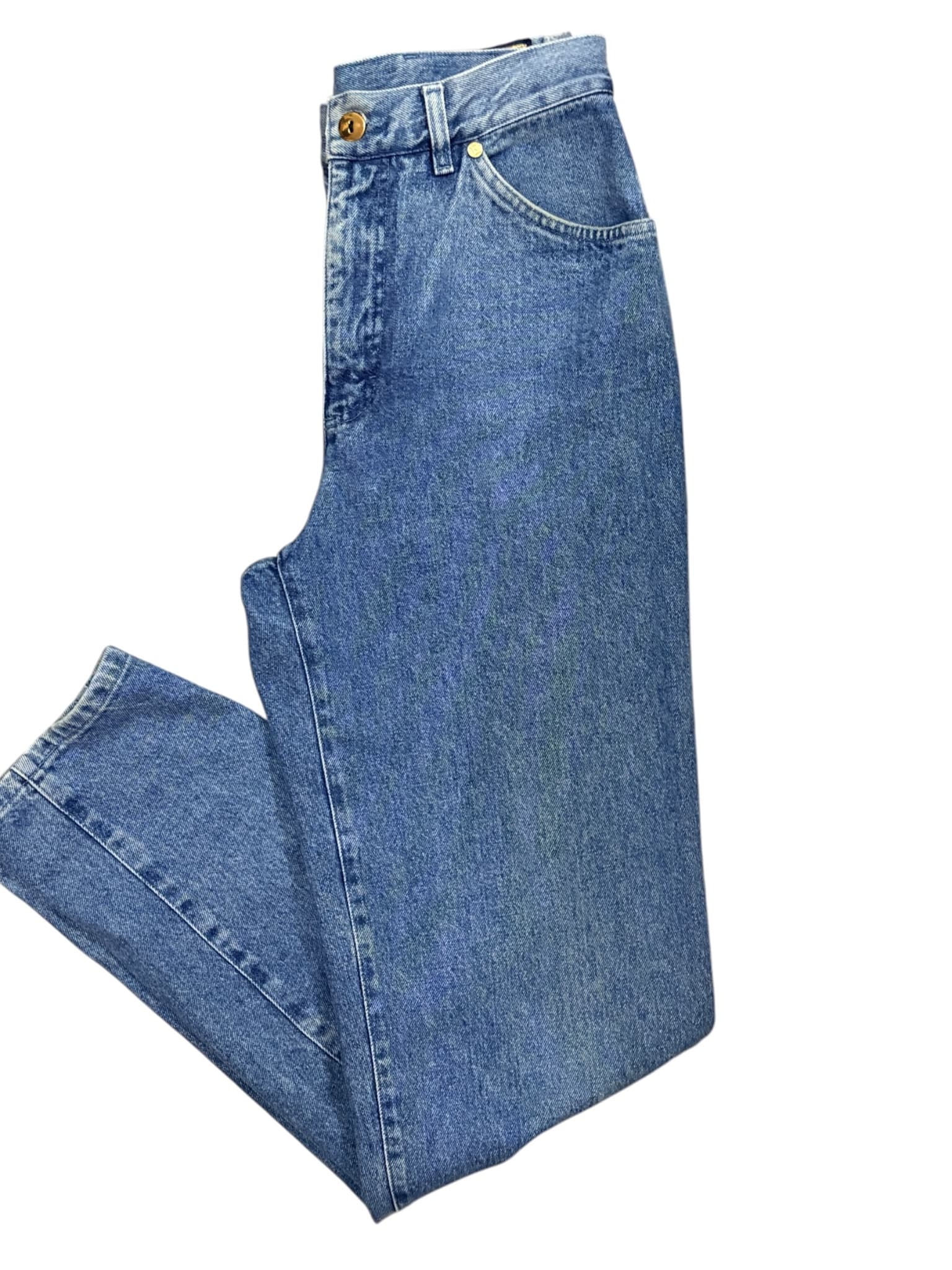 VINTAGE Escada Margaretha Ley High-Waisted Jeans Blue Women's 40 — photo 3 of 15
