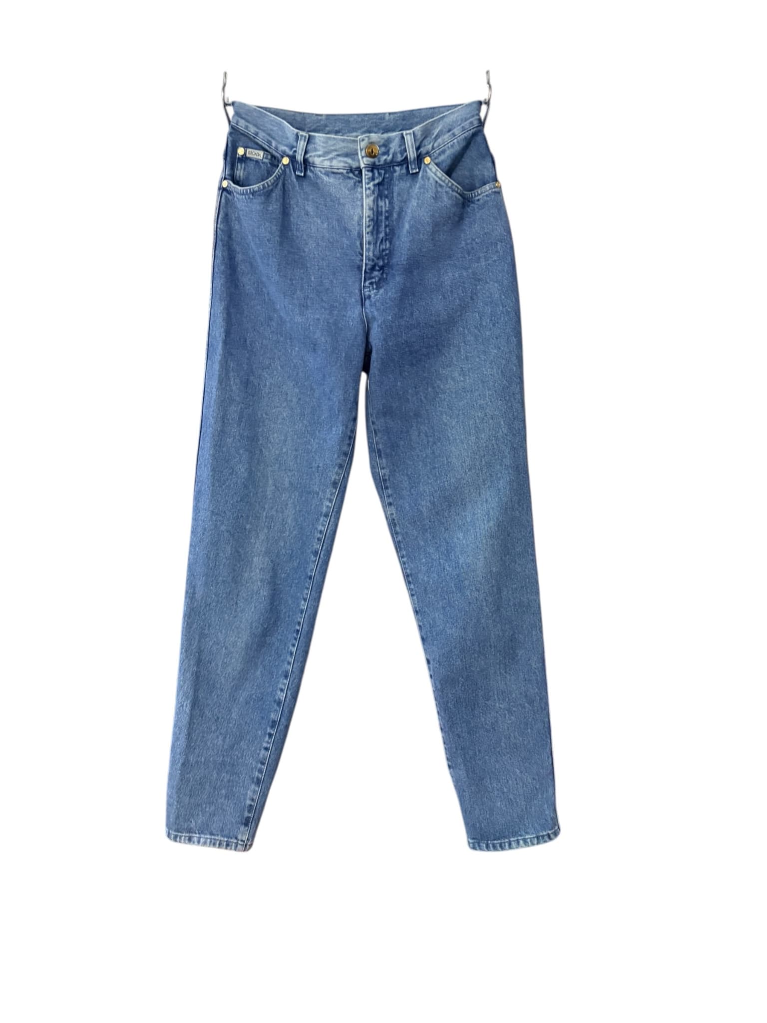 VINTAGE Escada Margaretha Ley High-Waisted Jeans Blue Women's 40 — photo 1 of 15
