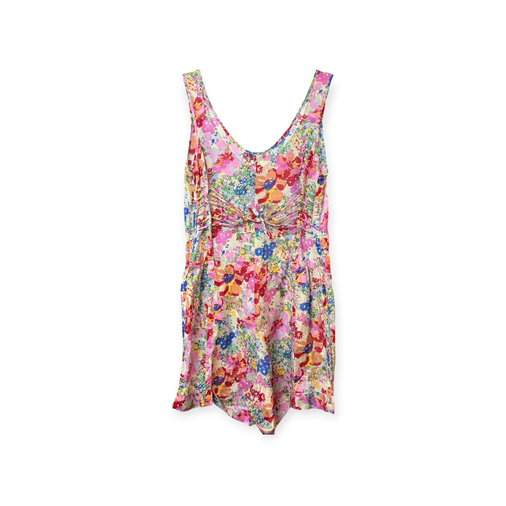 Witchery Floral Playsuit Cotton Silk Multicoloured Women's 6 — photo 7 of 7