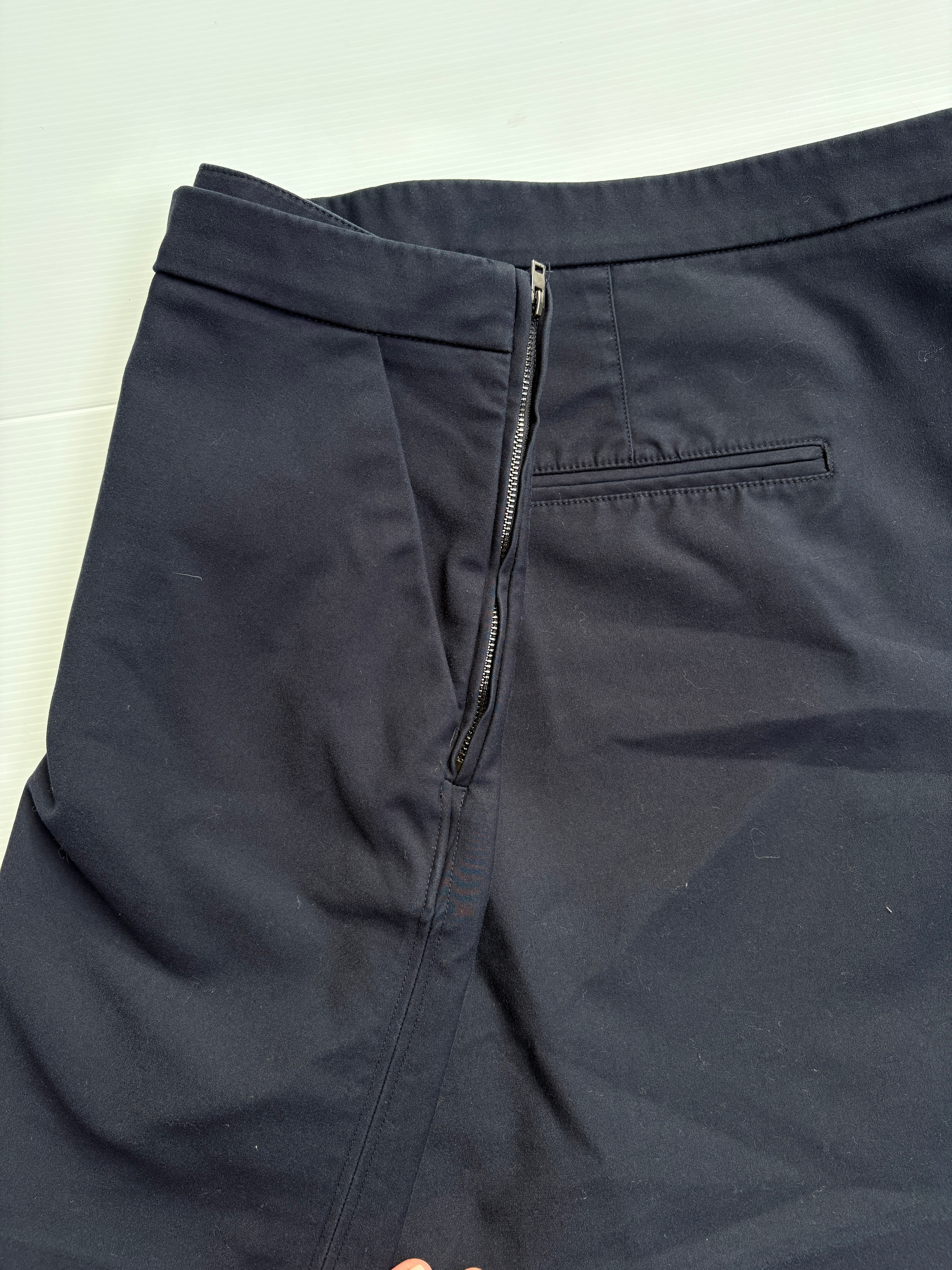 Witchery Side Zip Shorts Navy Blue Women's Size 20 — photo 2 of 5