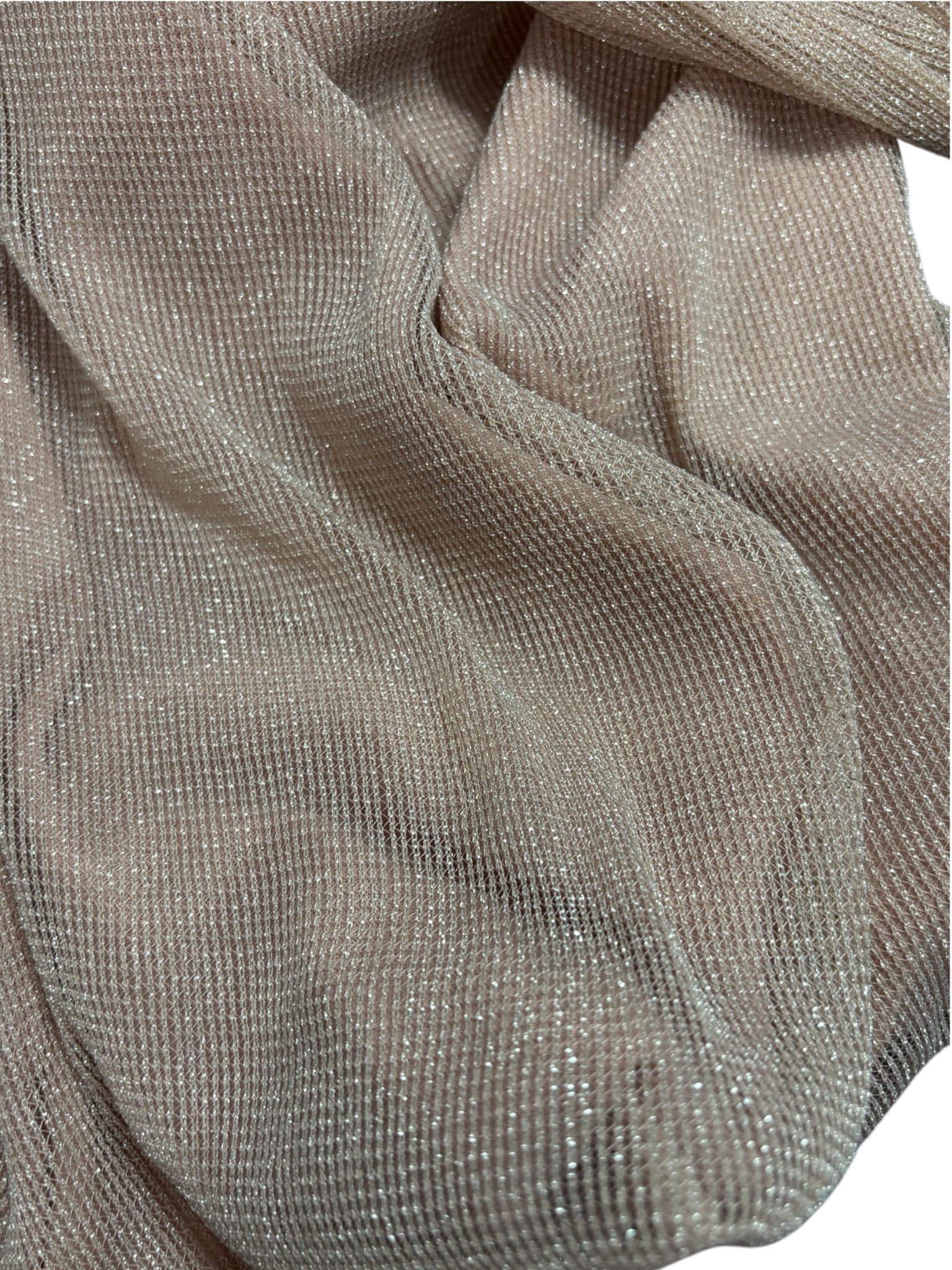 Zara One-Shoulder Bodysuit Metallic Shimmer PINK Women's XS — photo 7 of 8