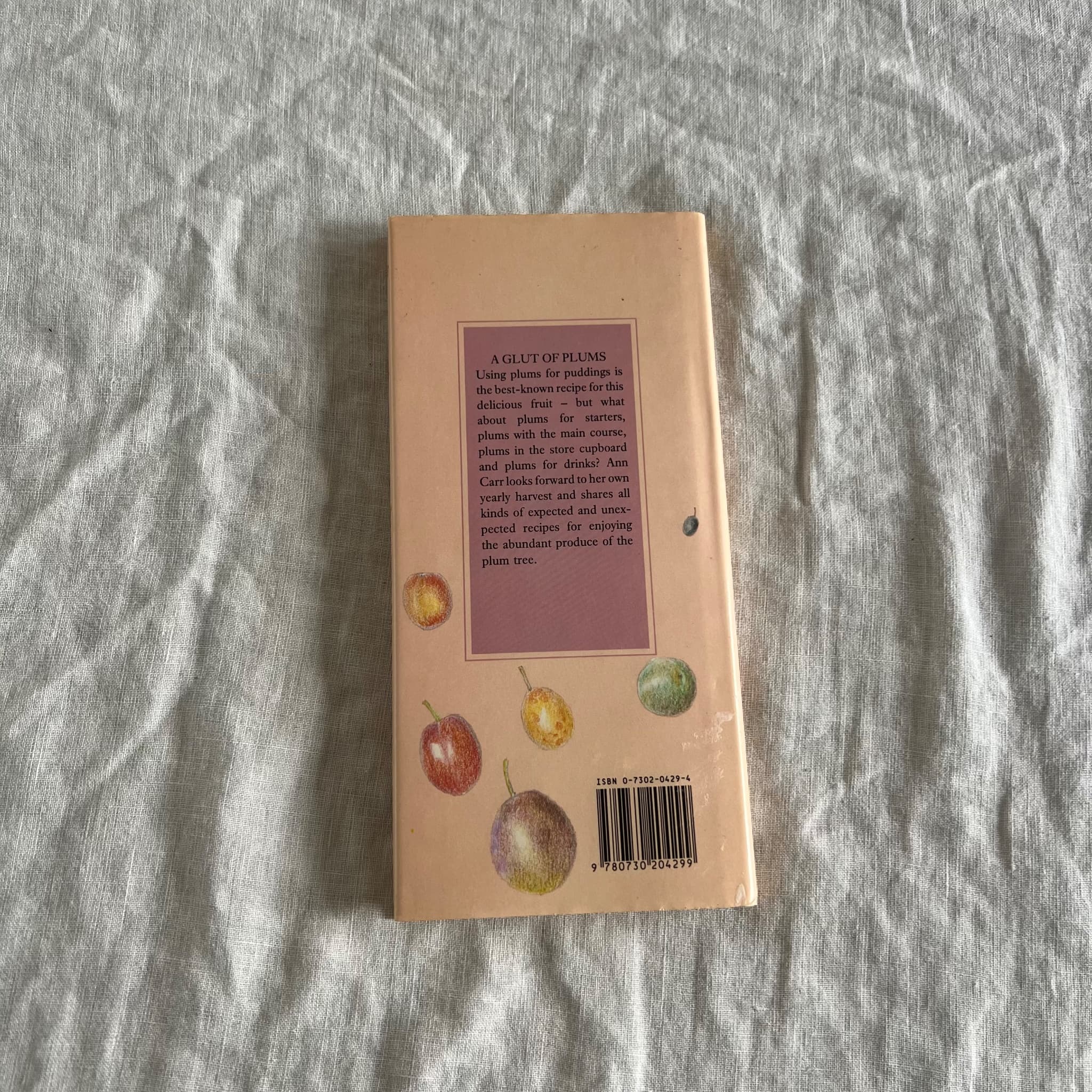 A Glut of Plums by Ann Carr - Vintage 1988 Recipe Book — photo 2 of 8