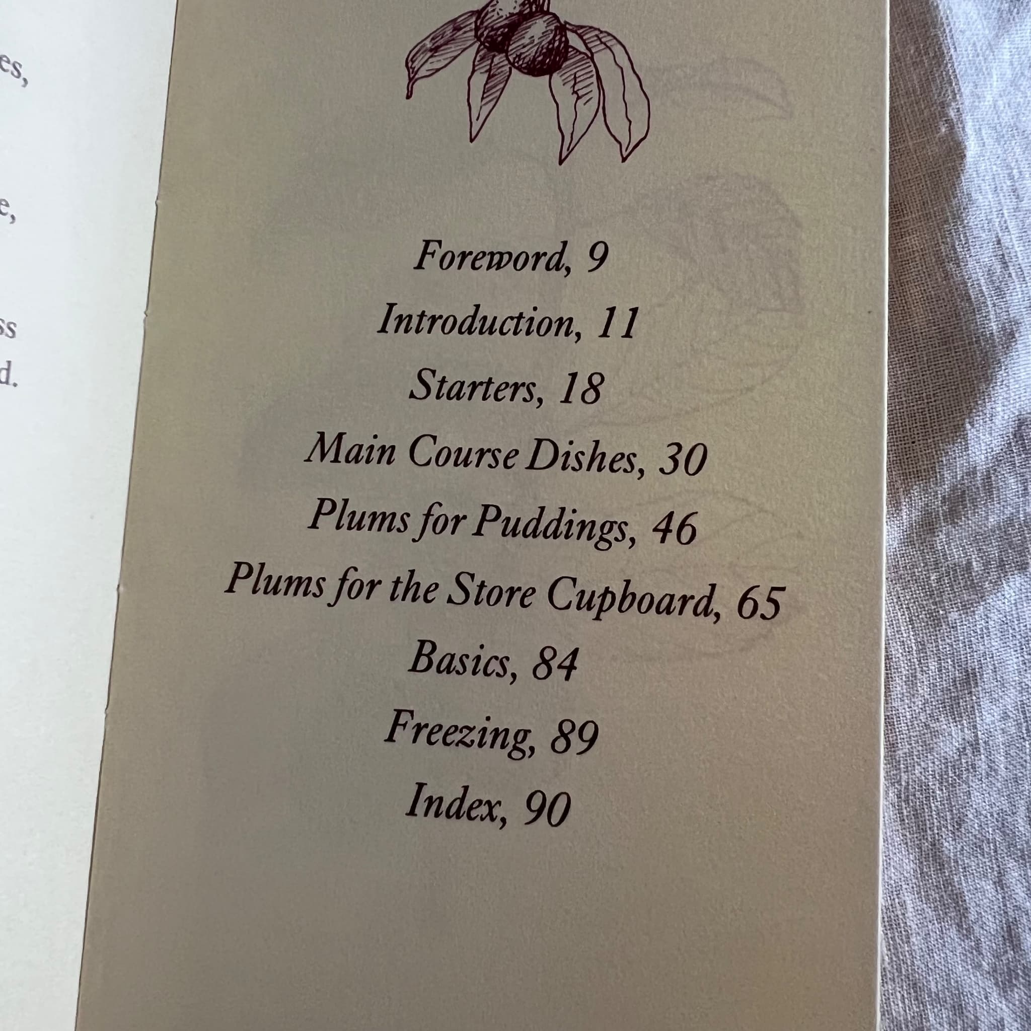 A Glut of Plums by Ann Carr - Vintage 1988 Recipe Book — photo 4 of 8
